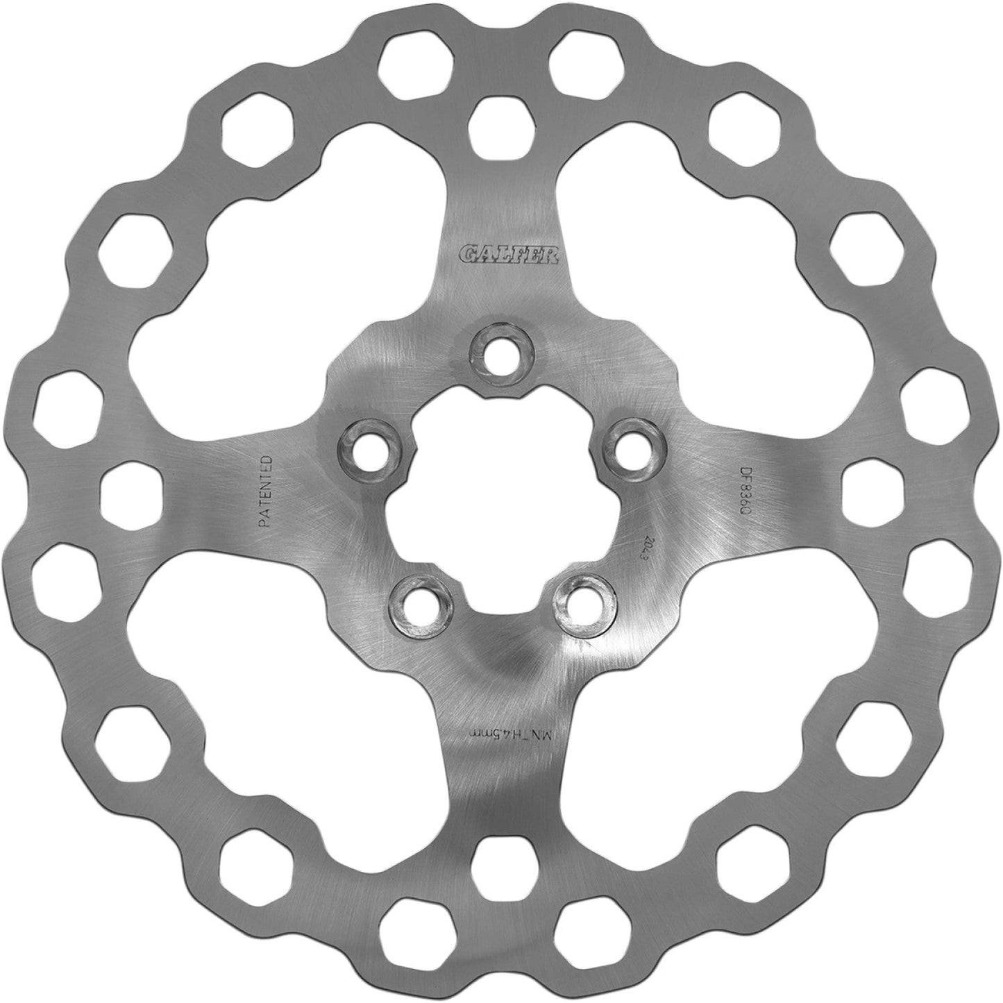 Galfer Rear Rotor - Cubiq* DF836Q | Brake Rotors Street