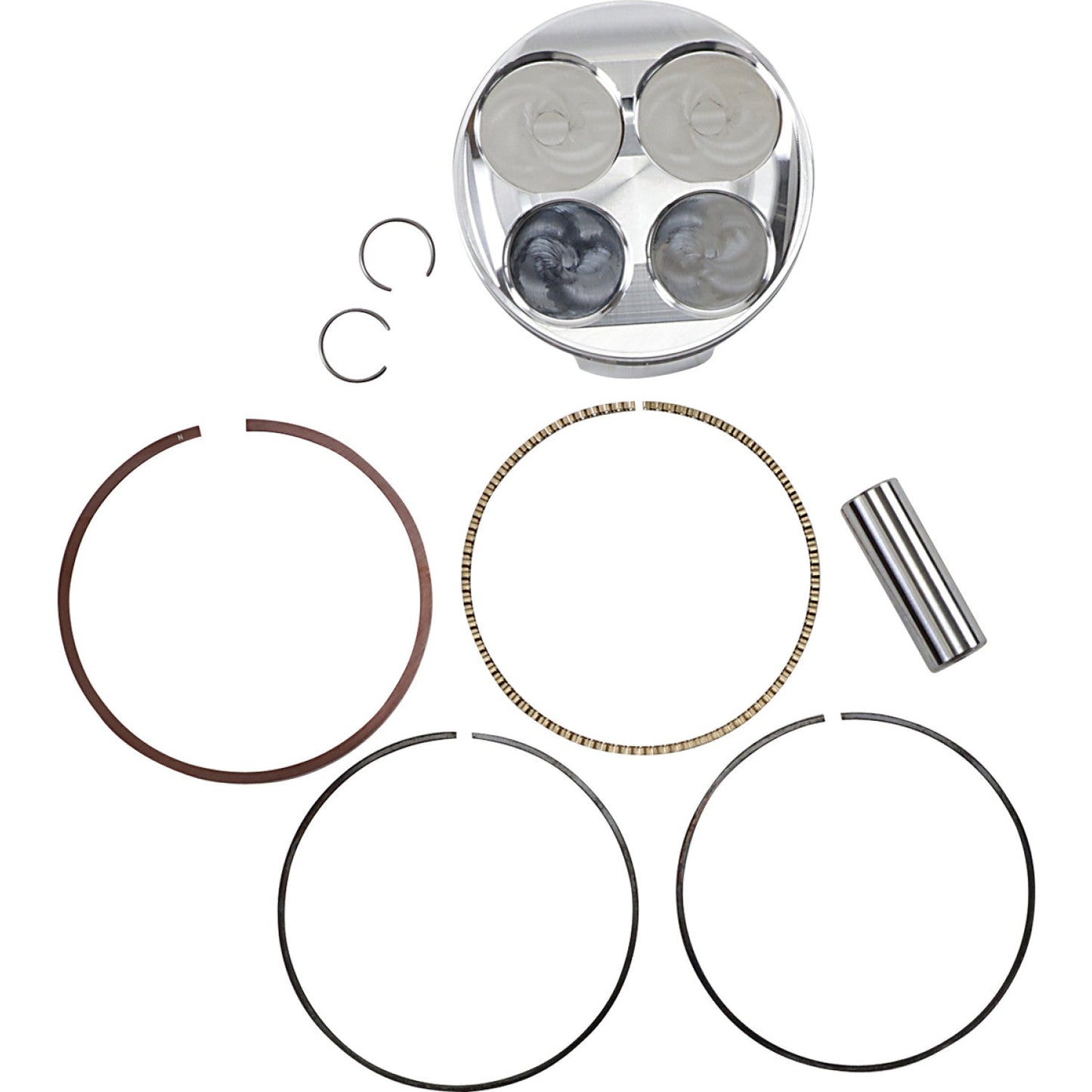 JE Pistons Piston Kit - 14.0:1 - Yamaha 324915 | JE Pistons | Piston & Ring Kits