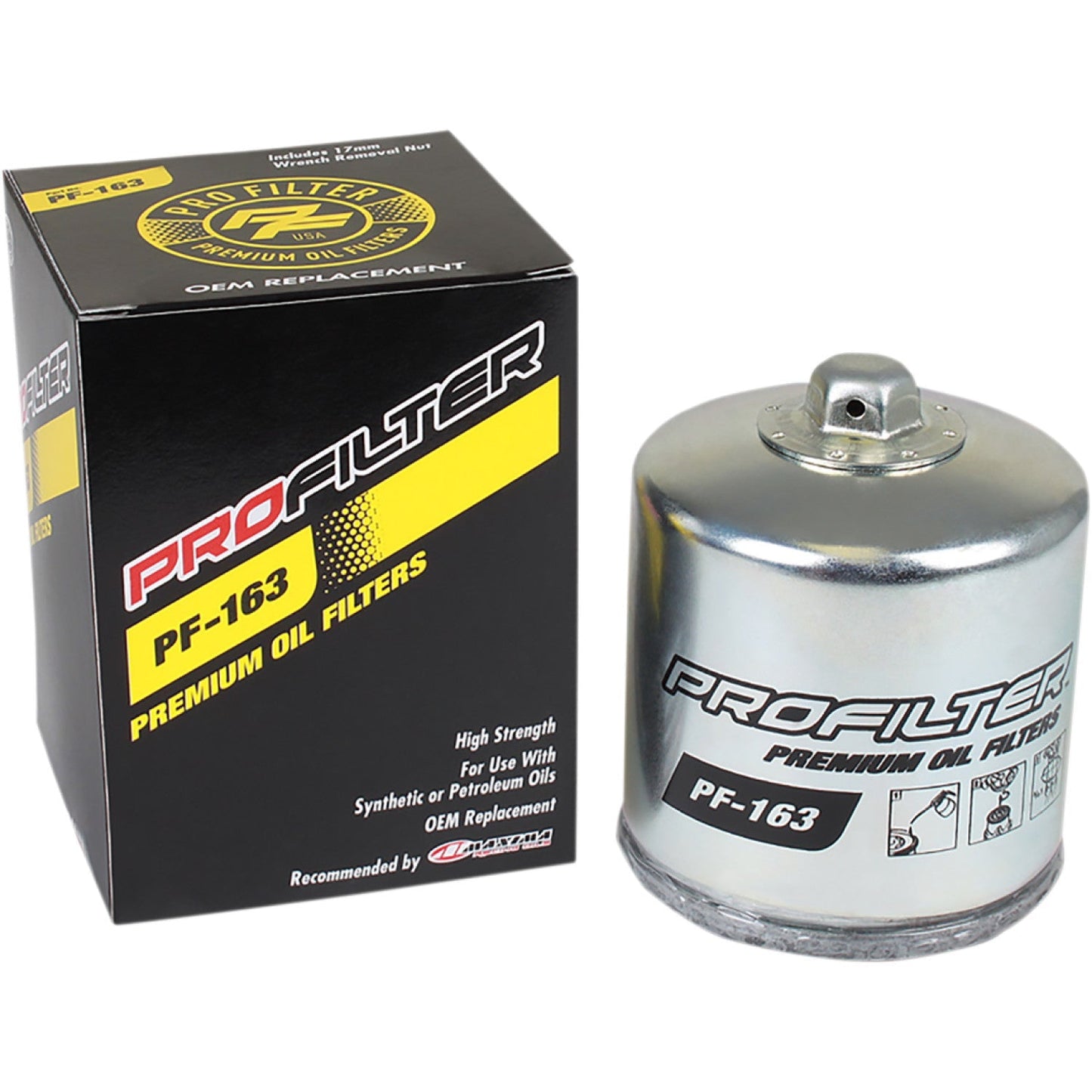 Pro Filter Replacement Oil Filter Pf-163 by Pro Filter