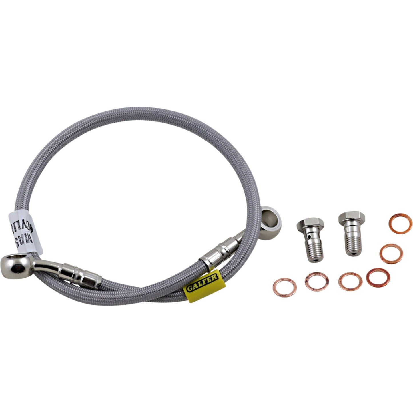 Galfer Brake Line - Stainless Steel FK003D508R | Brake Lines Hoses Stainless Steel