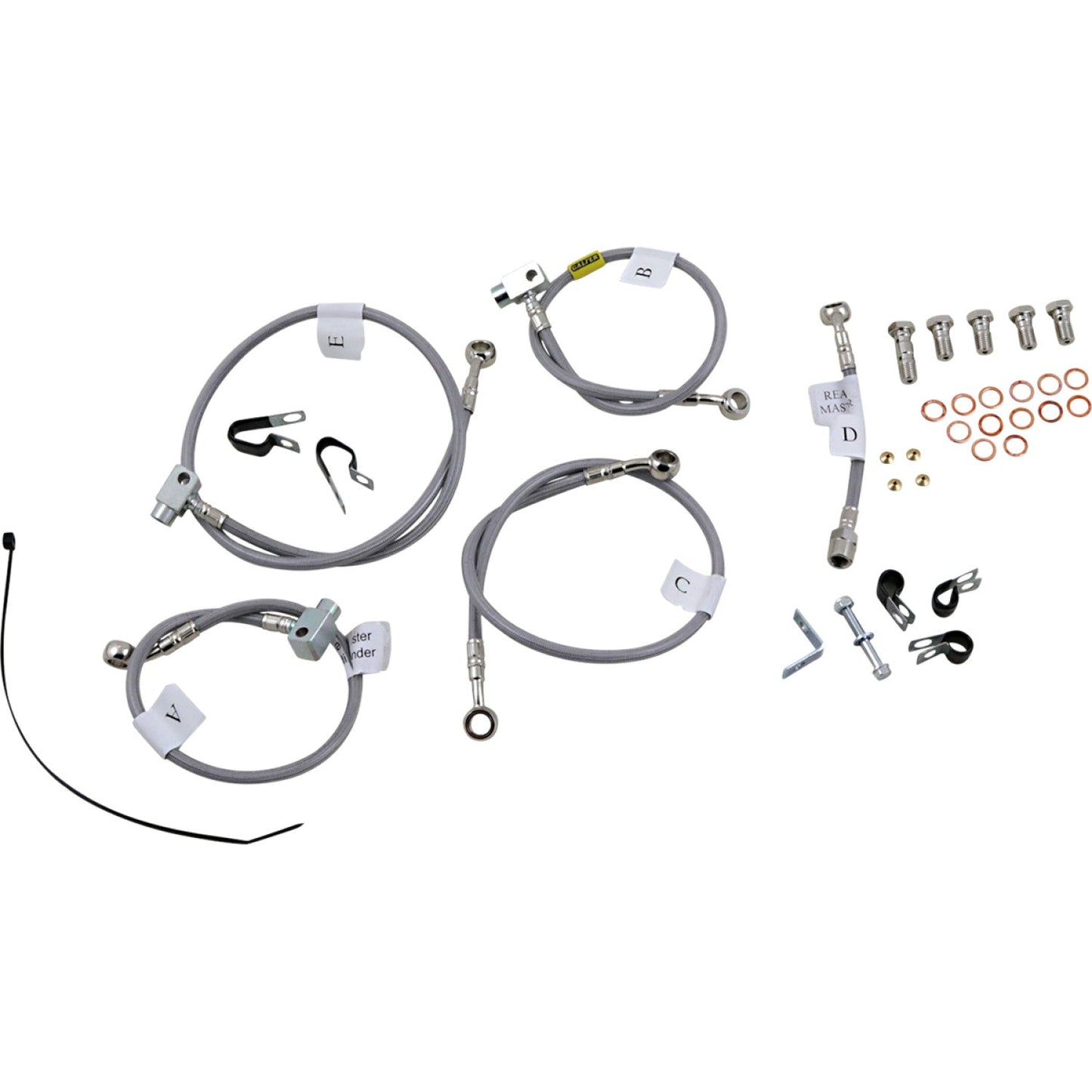 Galfer Brake Line - Stainless Steel FK003D954-5 | Brake Lines Hoses Stainless Steel
