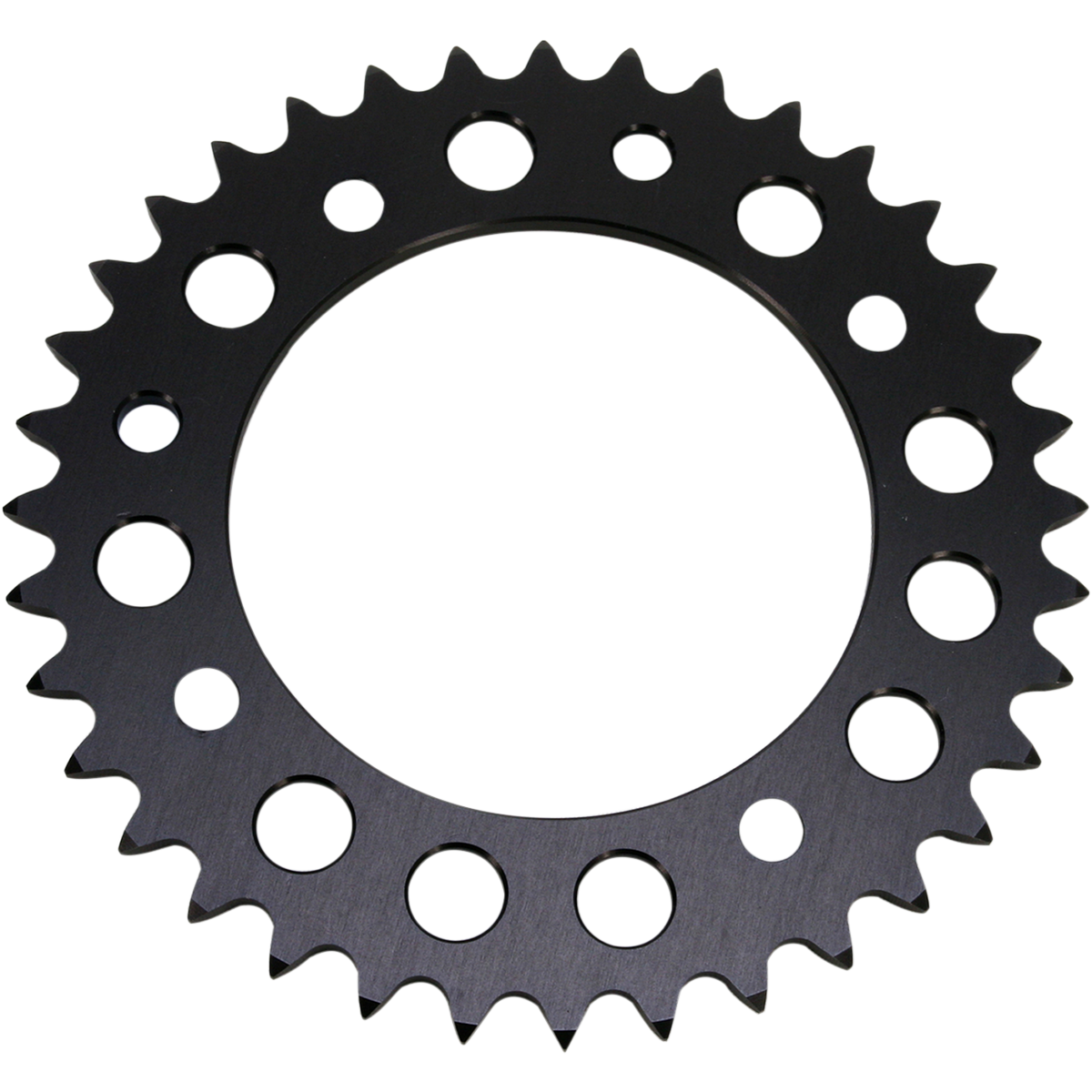 Renthal Rear Sprocket - Aprilia/Gas Gas/Husqvarna/KTM - Black - 38 Tooth 491--415-38P-BK