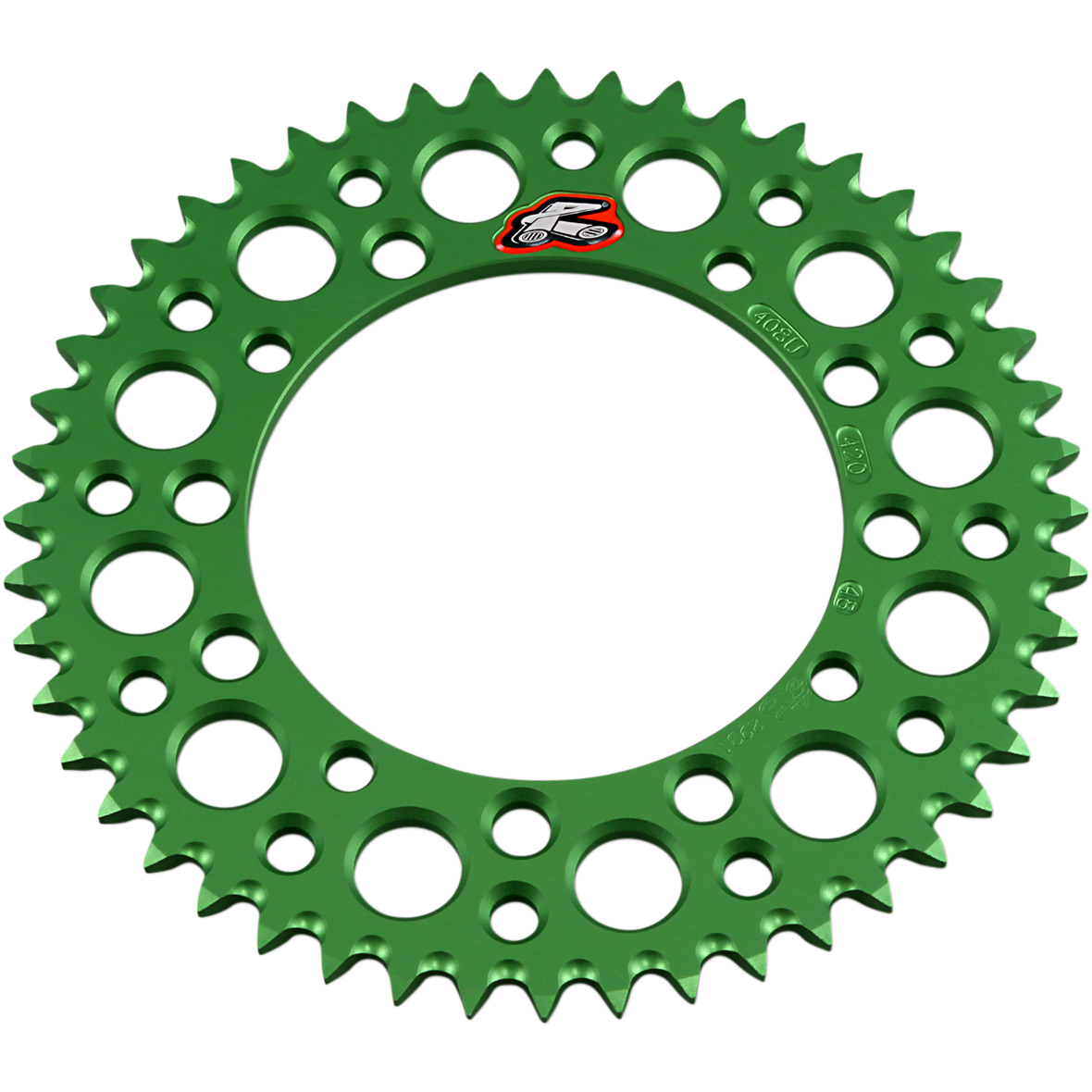 Renthal Sprocket - Kawasaki - Green - 48 Tooth 408U-420-48GEGN