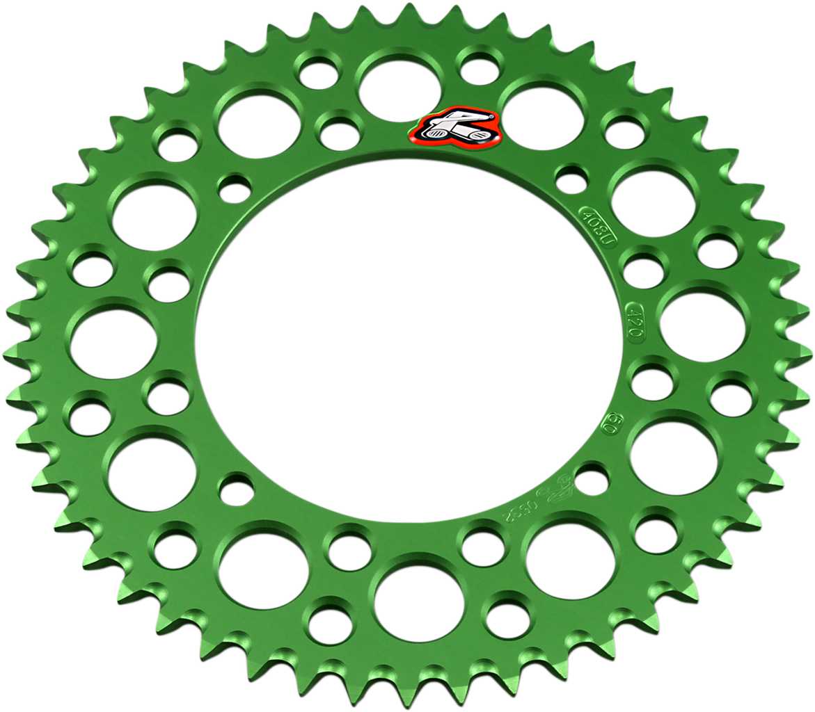 Renthal Sprocket - Kawasaki - Green - 50 Tooth 408U-420-50GEGN