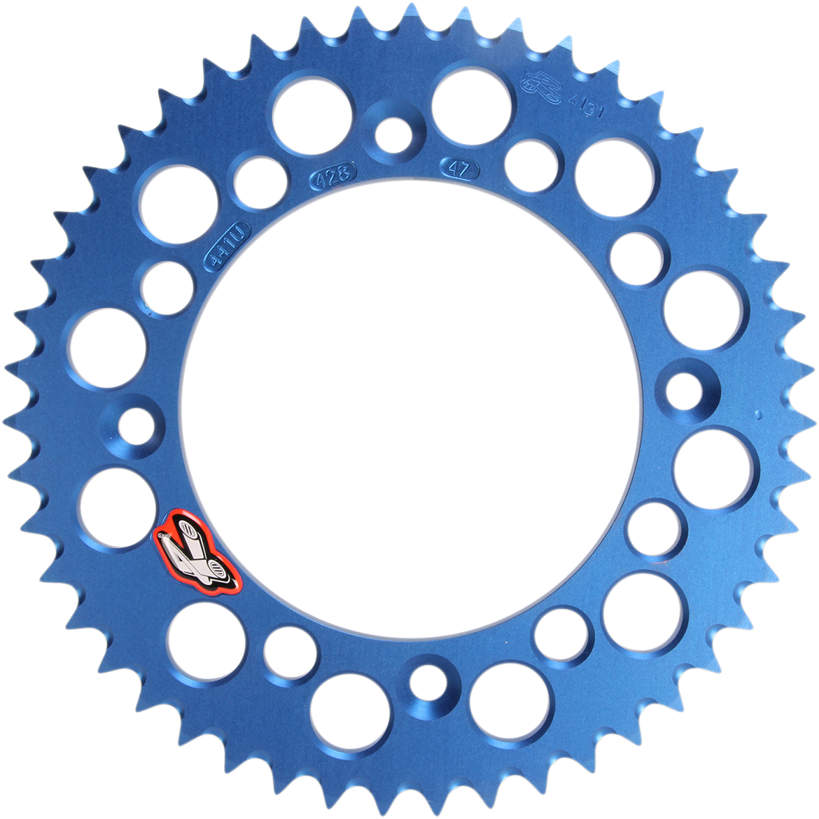Renthal Sprocket - Blue - 47 Tooth 441U-428-47GPBU