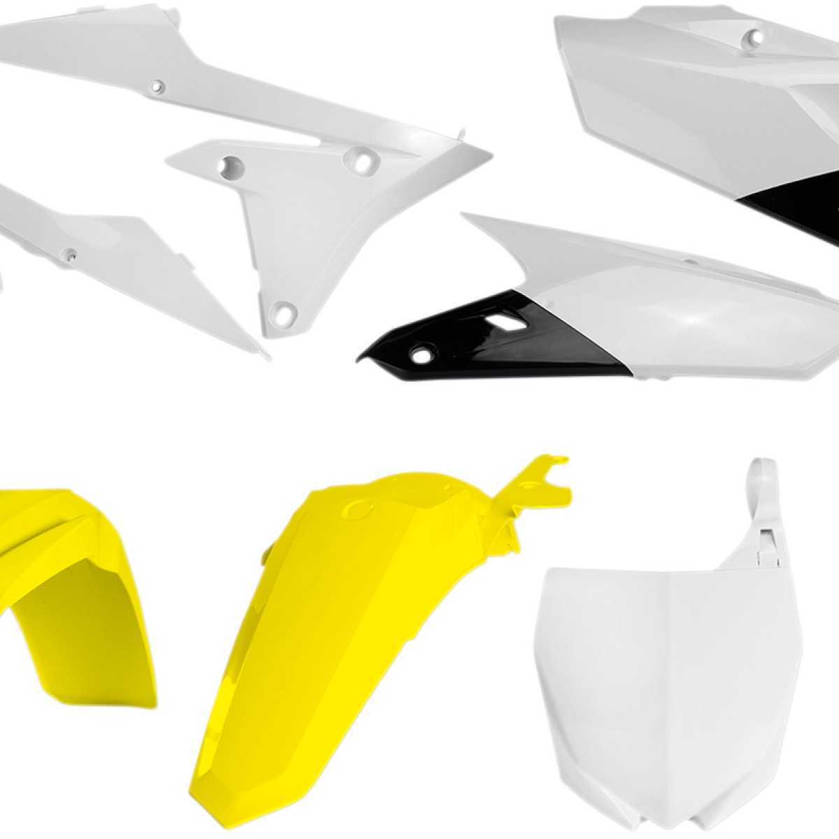 ACERBIS Full Replacement Body Kit - 60th Anniversary Yellow/White 2374181070