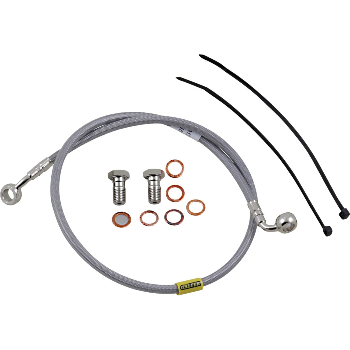 Galfer Brake Line - Stainless Steel FK003D871R | Brake Lines Hoses Stainless Steel