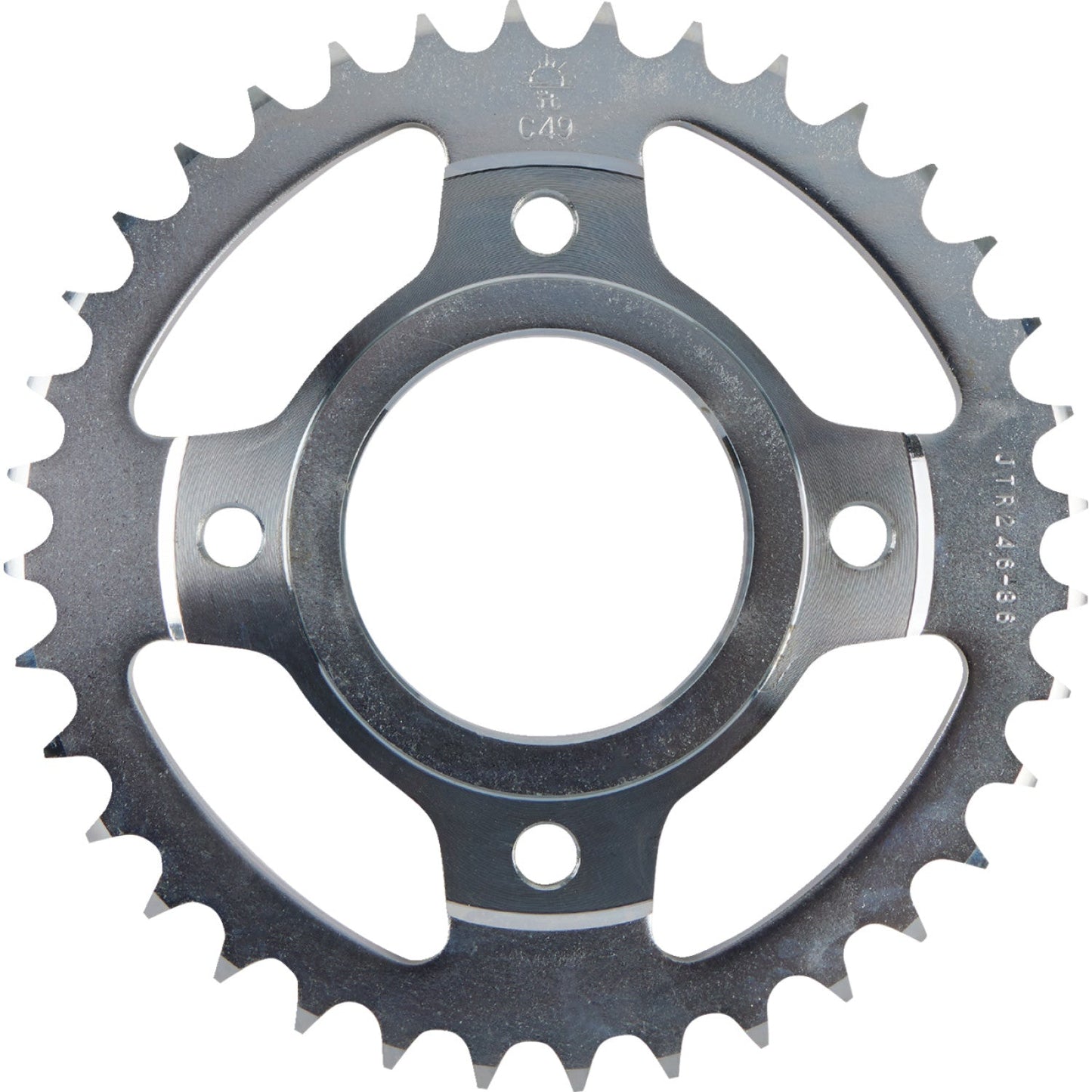 JT SPROCKETS Rear Sprocket - 36 Tooth - Honda JTR246.36 by JT Rear Sprockets Steel Type