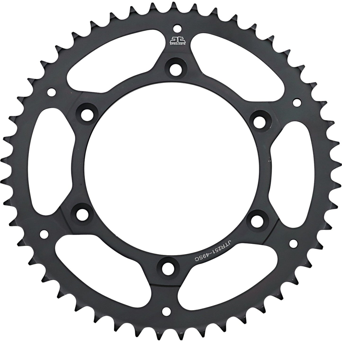 JT SPROCKETS Rear Sprocket - 49-Tooth - Yamaha JTR251.49SC by JT Rear Sprockets Steel Type