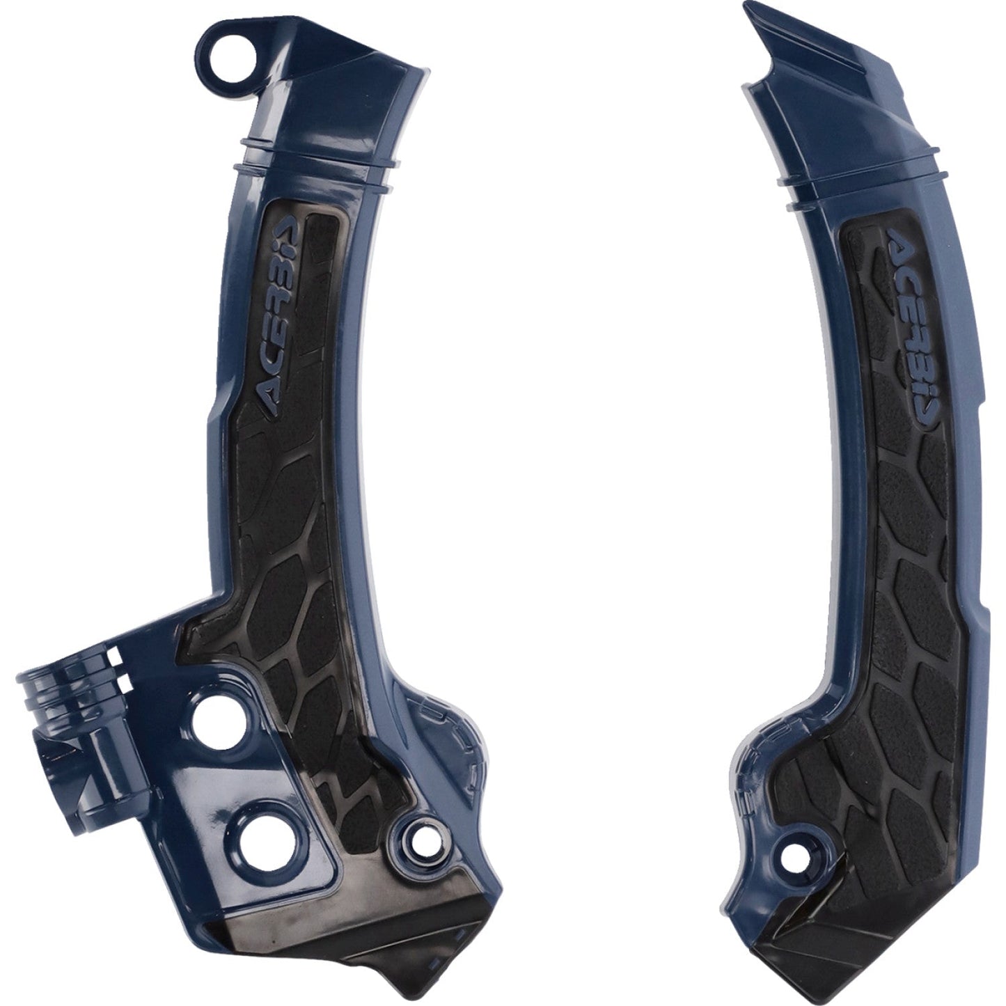 ACERBIS X-Grip Frame Guards - Blue/Black - Husqvarna 2979601034