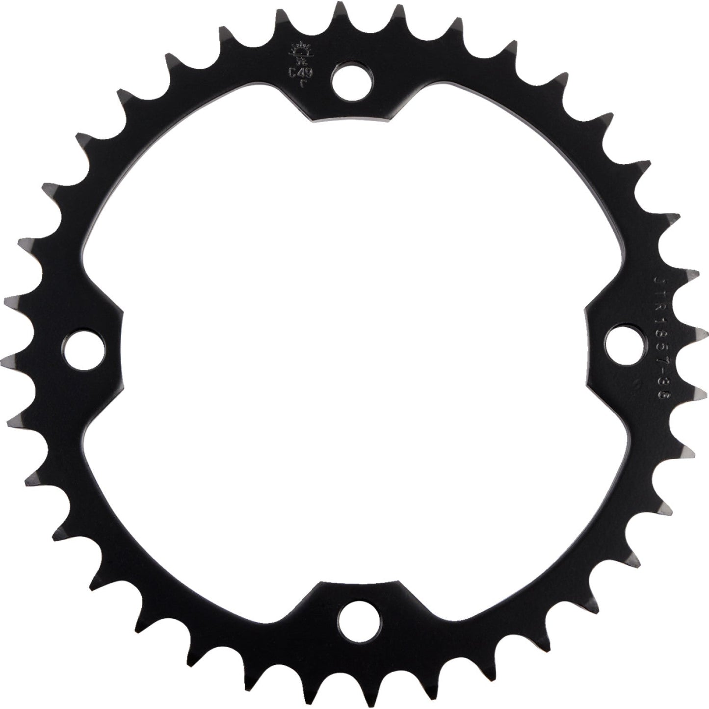 JT SPROCKETS Rear Sprocket - 36 Tooth - Yamaha JTR1857.36 by JT Rear Sprockets Steel Type