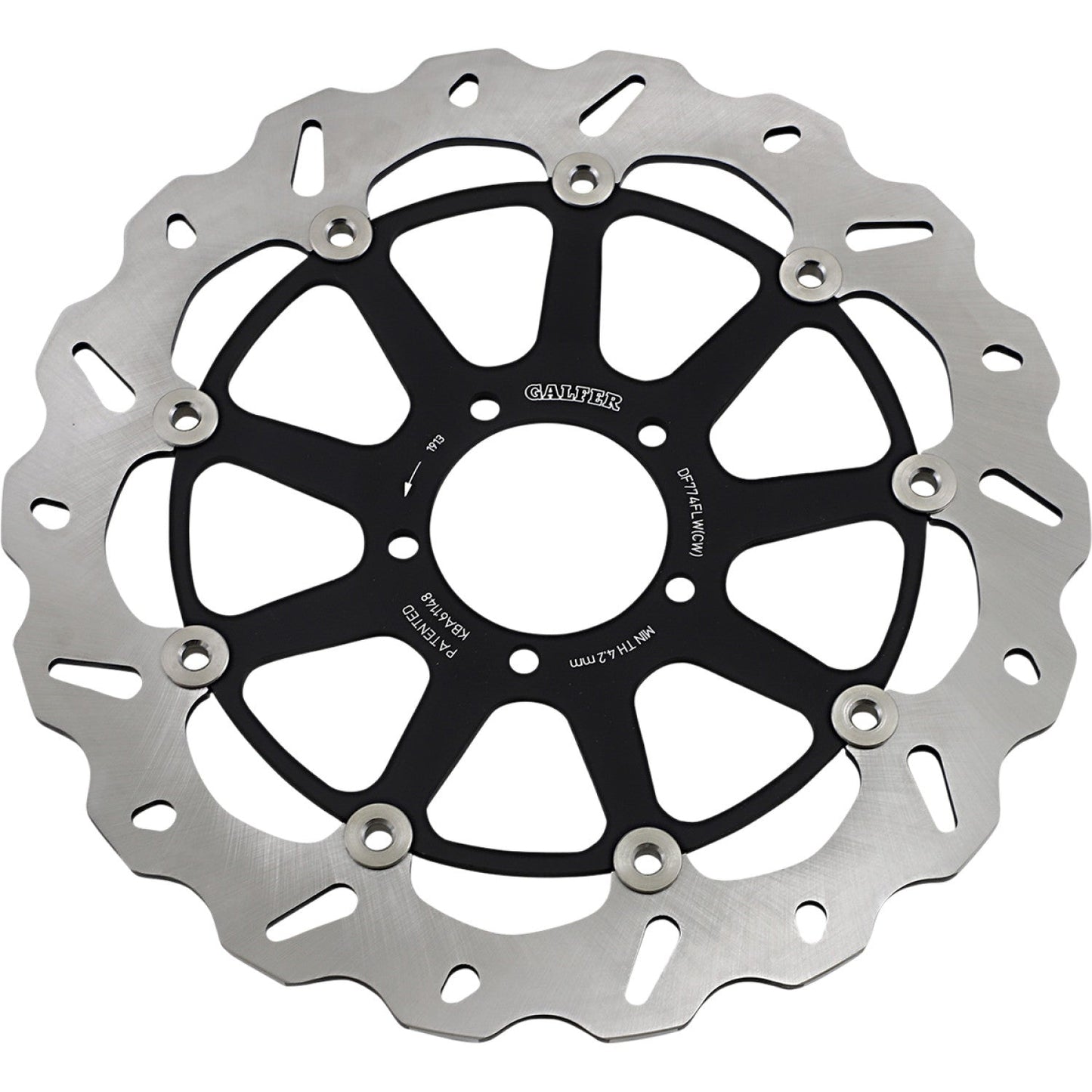 Galfer Front Rotor DF774CWI | Brake Rotors Street
