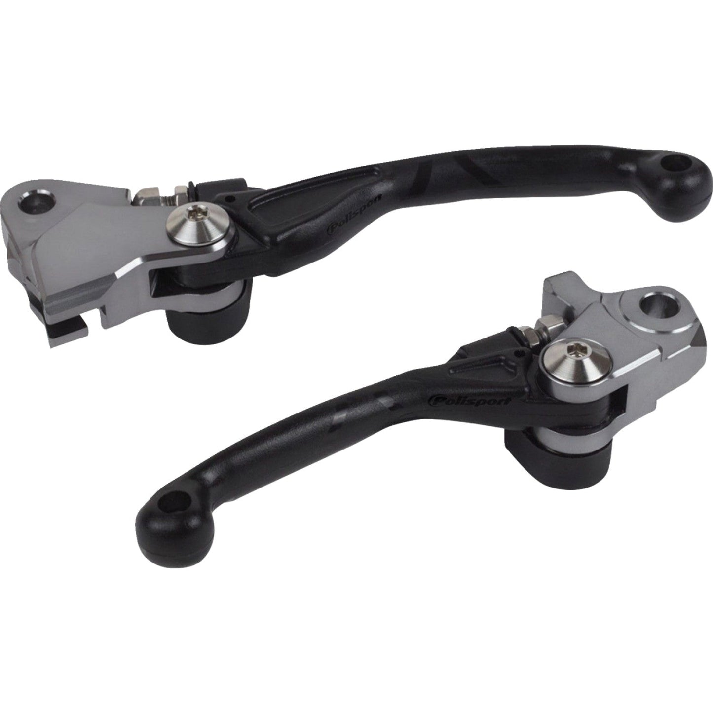 POLISPORT Pivot Unbreakable Lever Set - Black 8487200024 by Polisport