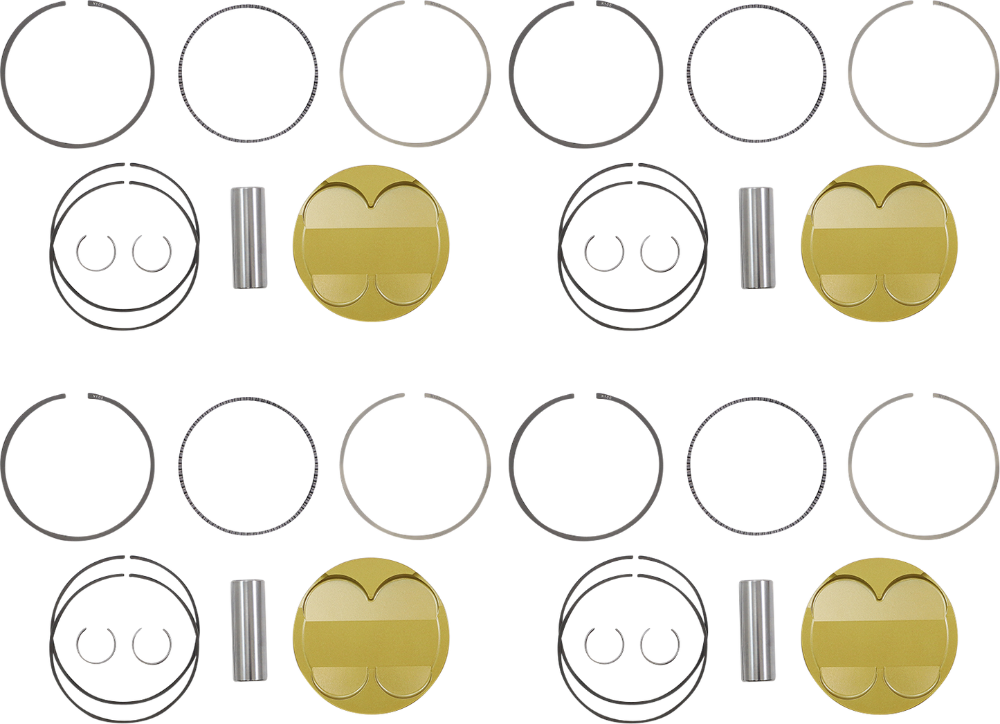 JE Pistons Ultra Series Piston Kit - Hayabusa 379439