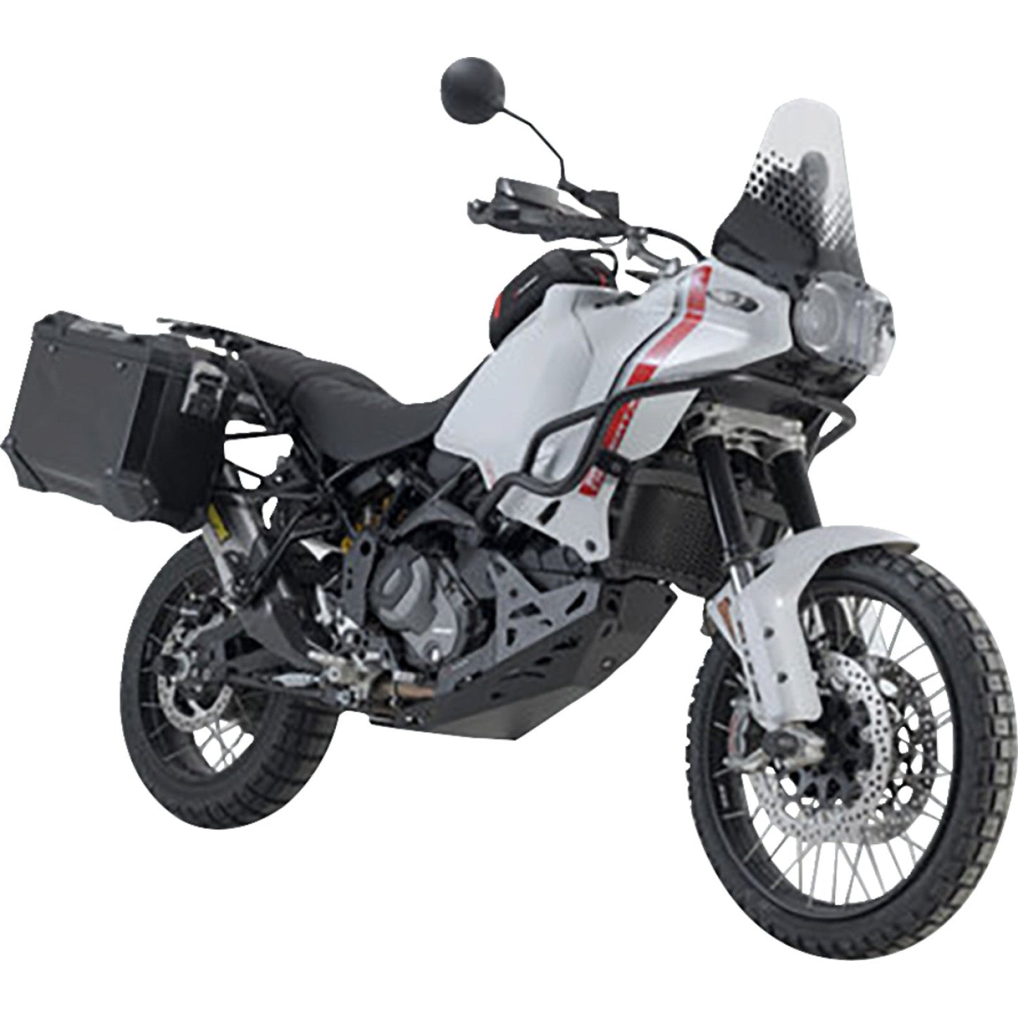 SW-Motech TRAX ADV Aluminum Case System - Black - Ducati DesertX '22-'24 KFT.22.995.70100/B | Luggage Group