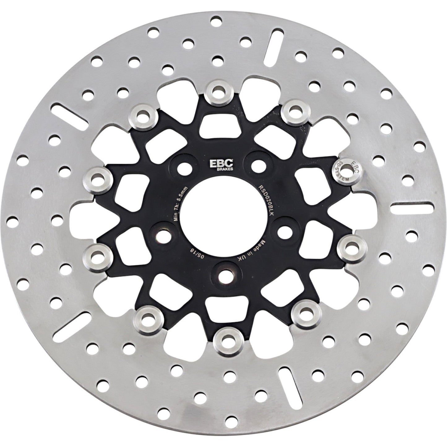EBC Brake Rotor - Black RSD020BLK | Brake Rotors Street