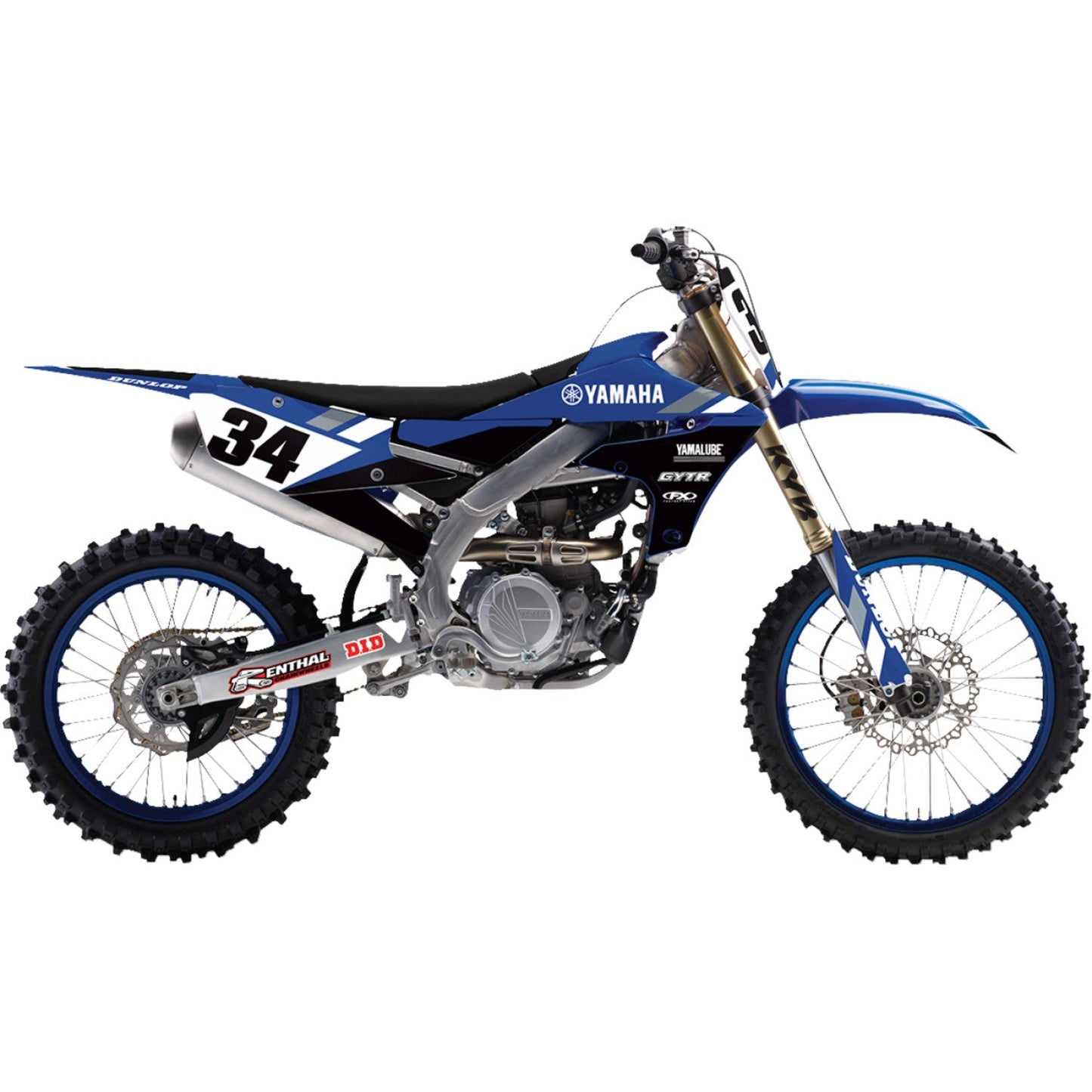 FACTORY EFFEX EVO 20 Graphic Kit - Yamaha - YZ 125/250 27-02214