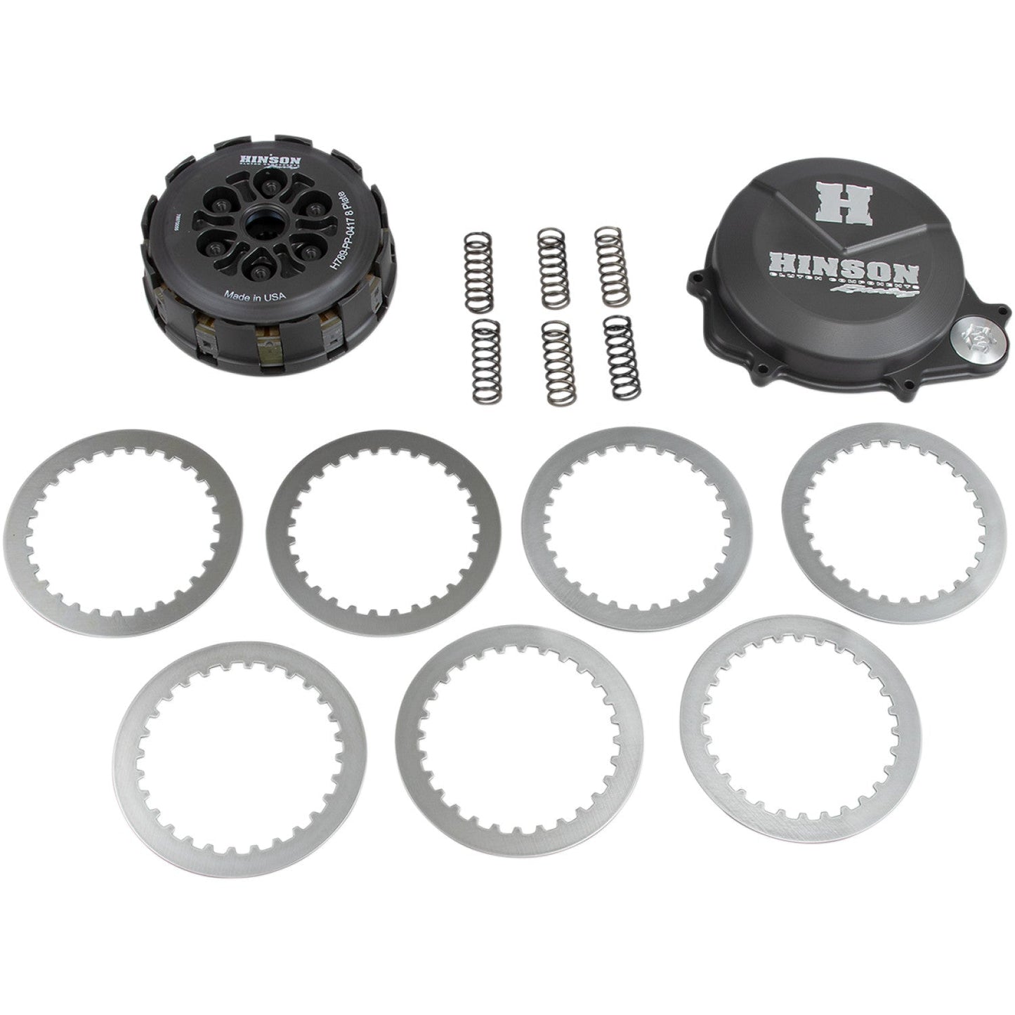 HINSON RACING Clutch Kit - 8 Plate - with Cushion HC889-1703 by Hinson Racing Clutch Assemblies
