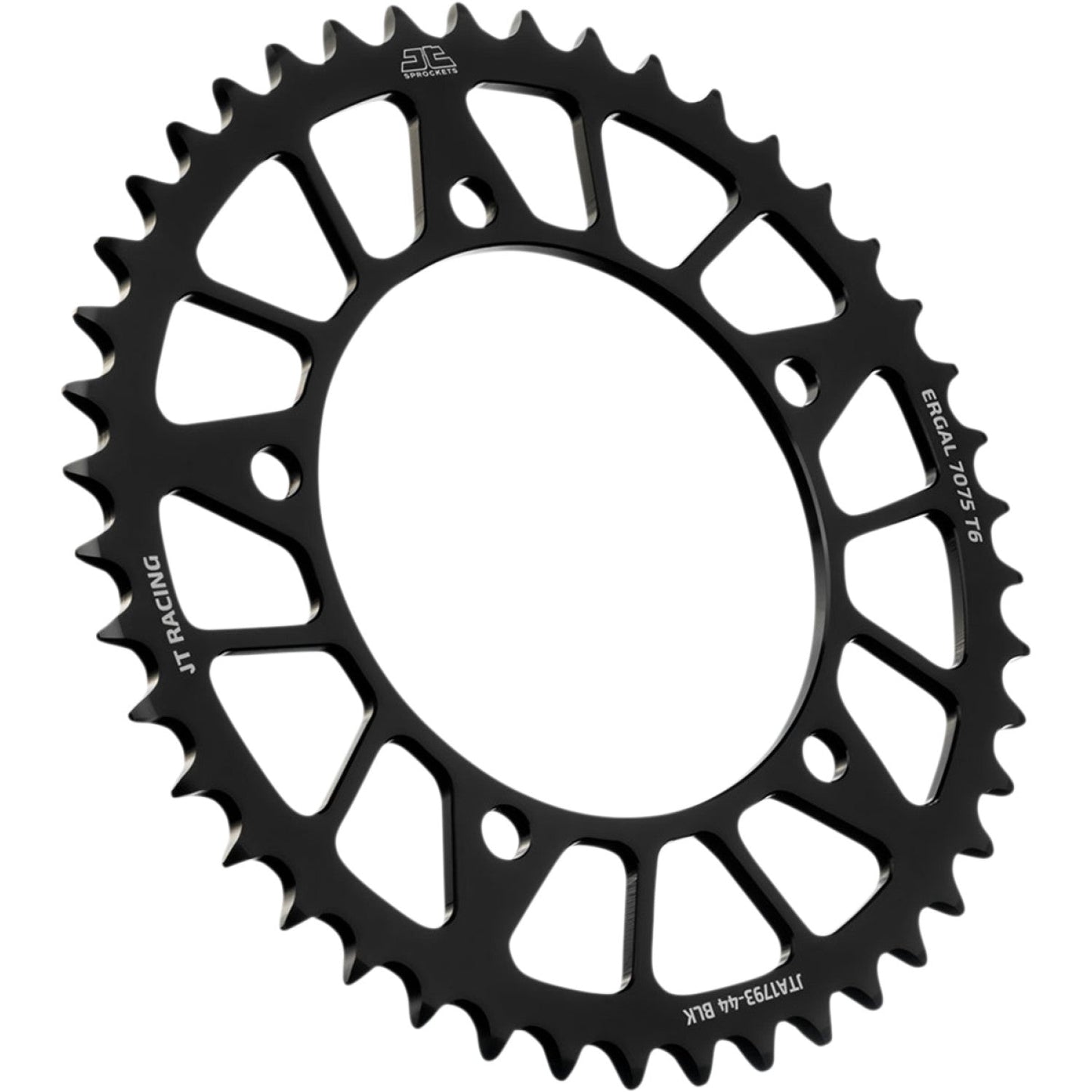 JT SPROCKETS Rear Sprocket - Suzuki - Black - 44 Tooth JTA1793.44BLK by JT Rear Sprockets Aluminum/Alloy