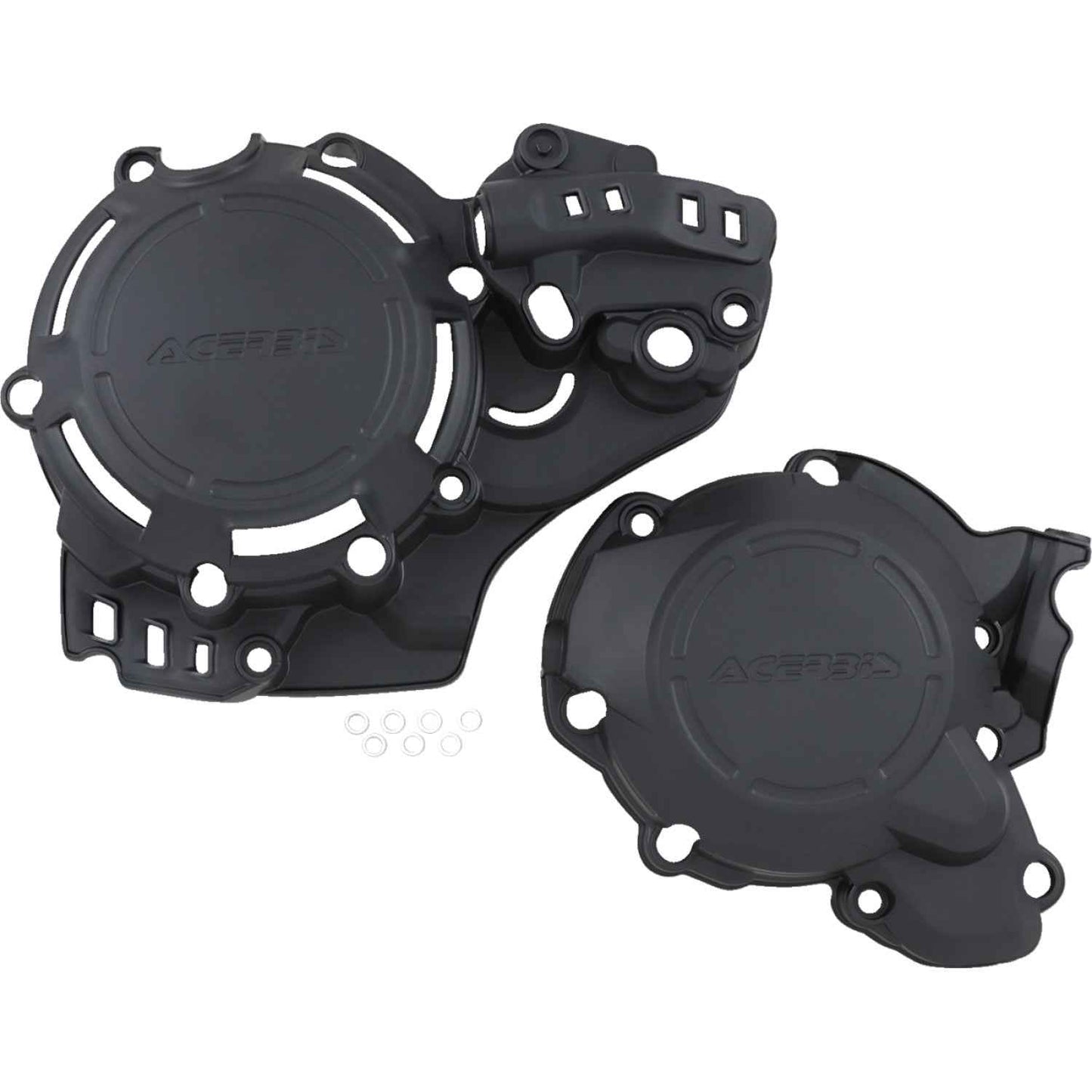 ACERBIS X-Power Cover Kit - Black - Gas Gas/Husqvarna/KTM 2645510001
