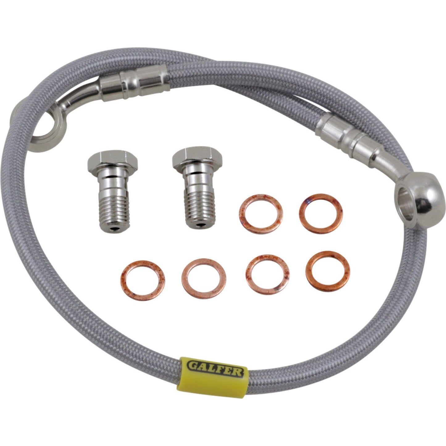 Galfer Brake Line - Stainless Steel FK003D485R | Brake Lines Hoses Stainless Steel