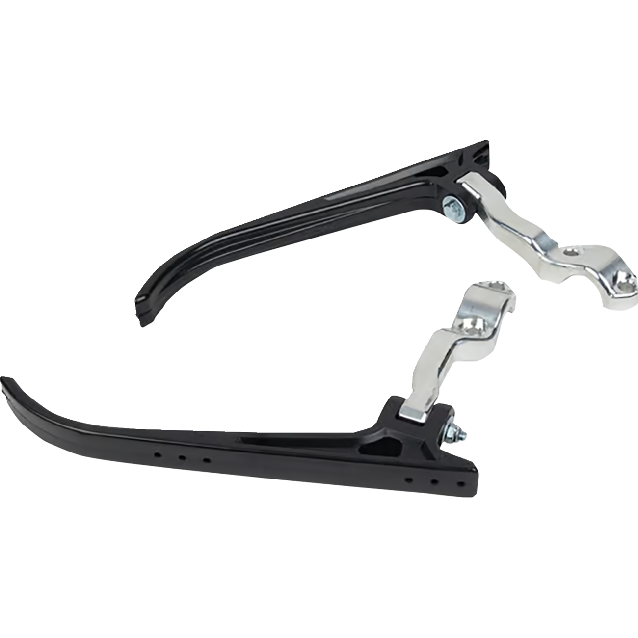 MOOSE OFFROAD Aluminum Open Ended Moto Roost Deflector Mounting Kit - Black - KX 450 53-8024