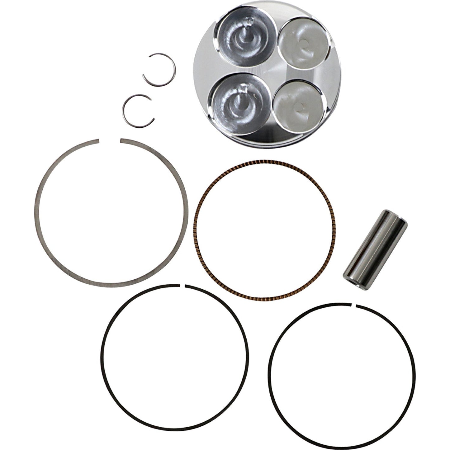 JE Pistons Piston Kit - 14.2:1 - Honda 291517 | JE Pistons | Piston & Ring Kits