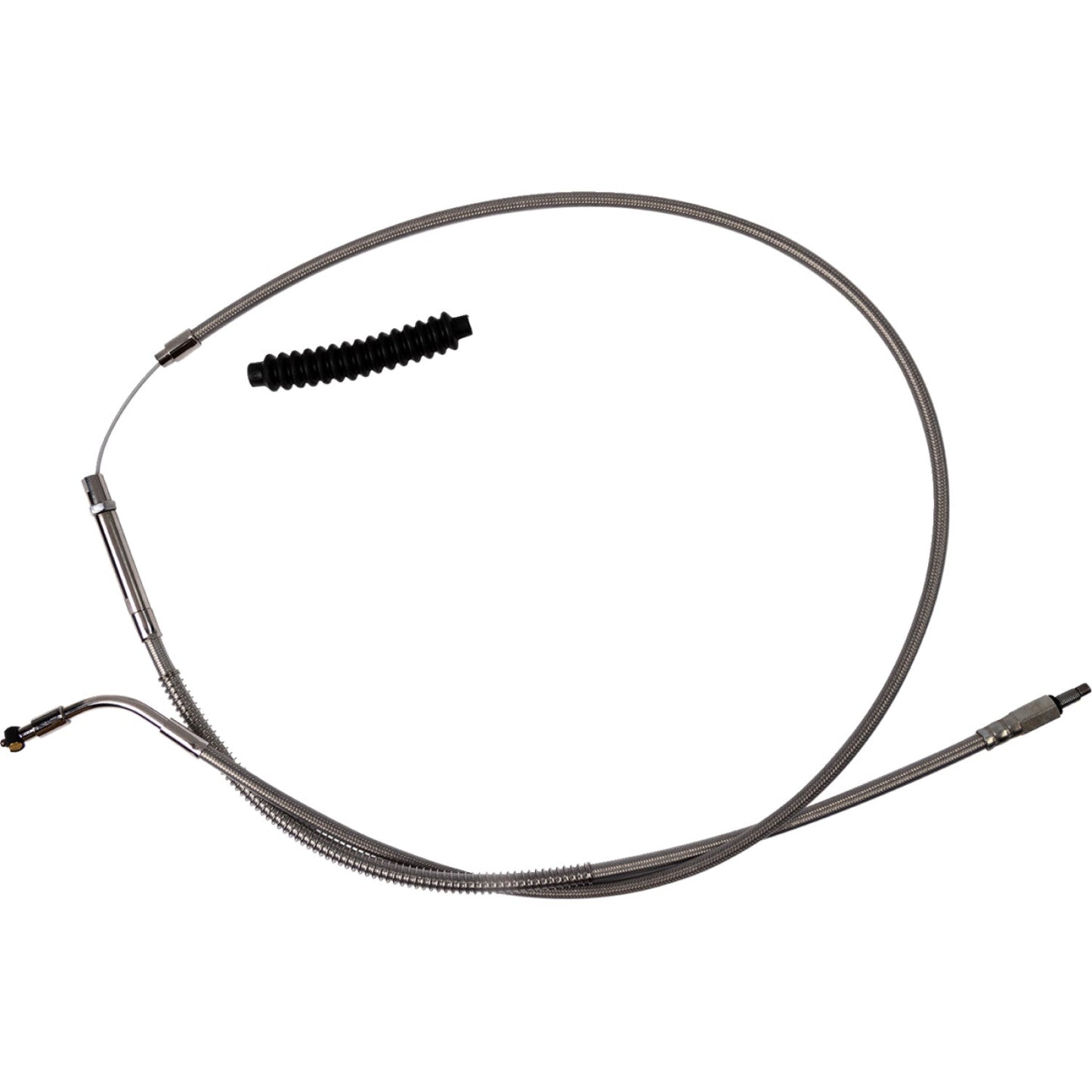 Barnett High-Efficiency Stainless Steel Clutch Cable for Harley-Davidson - +6" 102-30-10072-6 | Cables Clutch