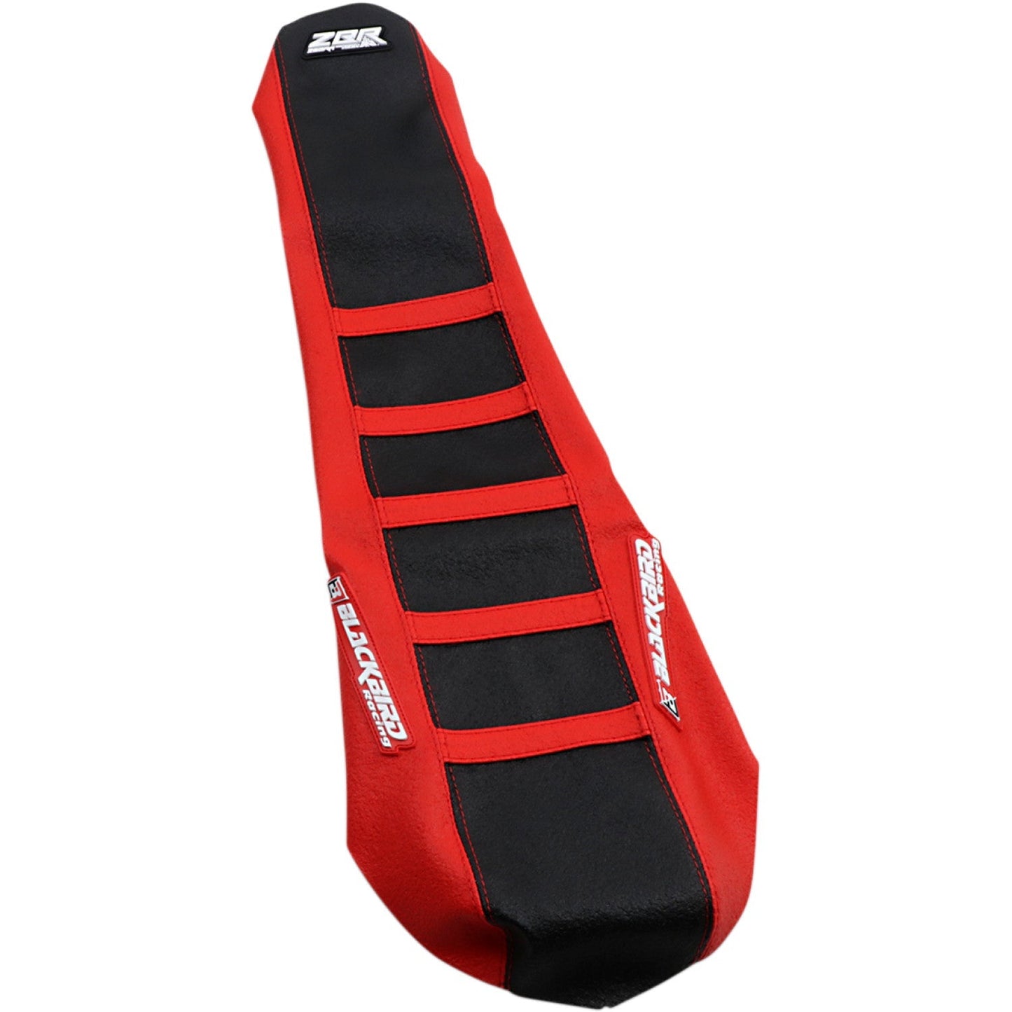 Blackbird Racing Zebra Seat Cover - Black/Red - CRF 1147ZUS