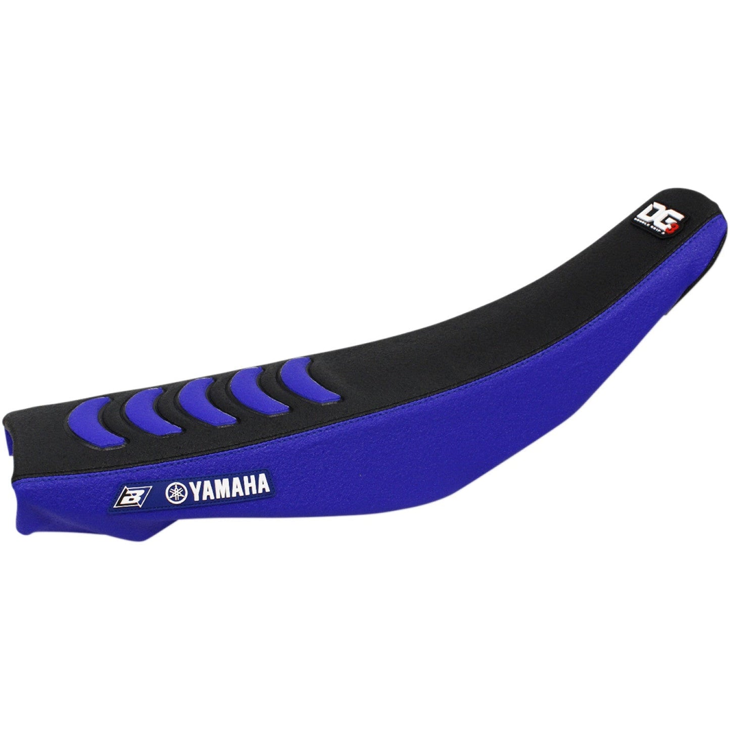 Blackbird Racing Double Grip 3 Seat Cover - Blue/Black - Yamaha 1245H