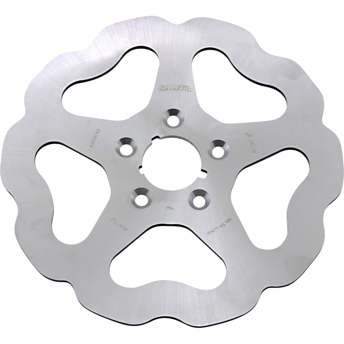 Galfer Wave? Brake Rotor - Rear - Solid Mount DF682W | Brake Rotors Street