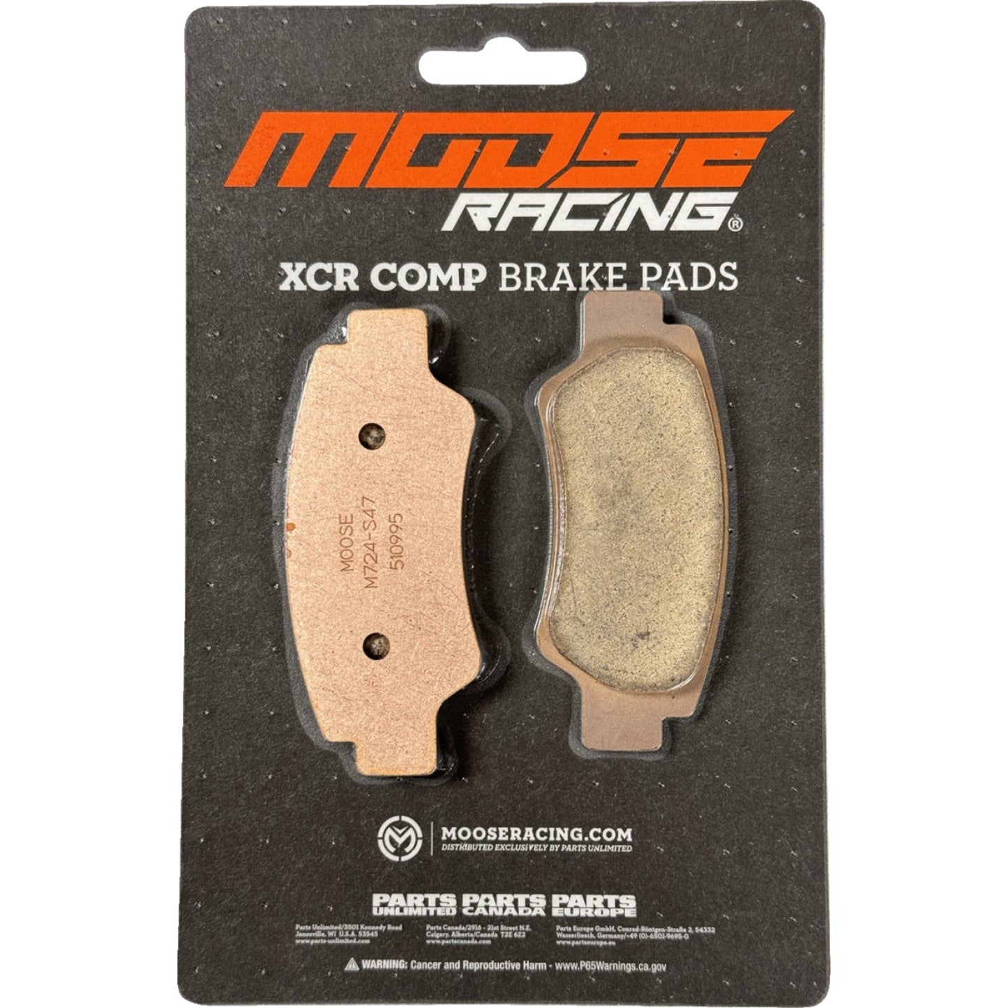 Moose Offroad Brake Pad - Front - Segway M724-S47 | Brake Pads Sintered Metal