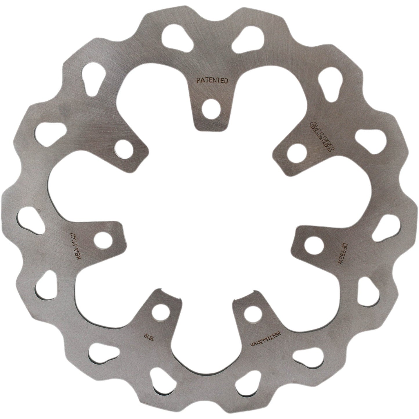 Galfer Wave? Brake Rotor - Front - Solid Mount DF932W | Brake Rotors Street