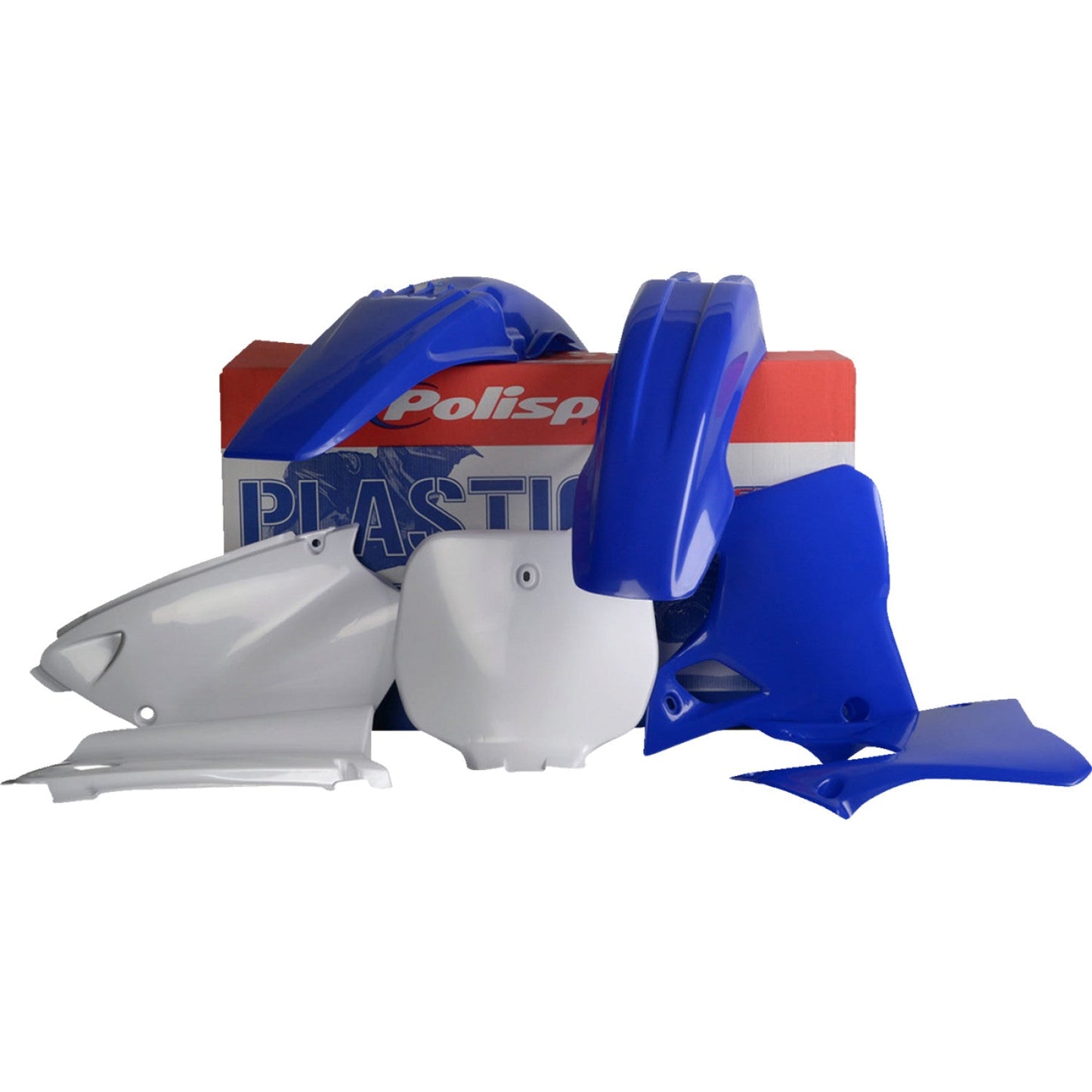 POLISPORT Complete Body Kit - OEM Blue/White - YZ 125/250 90110 by Polisport