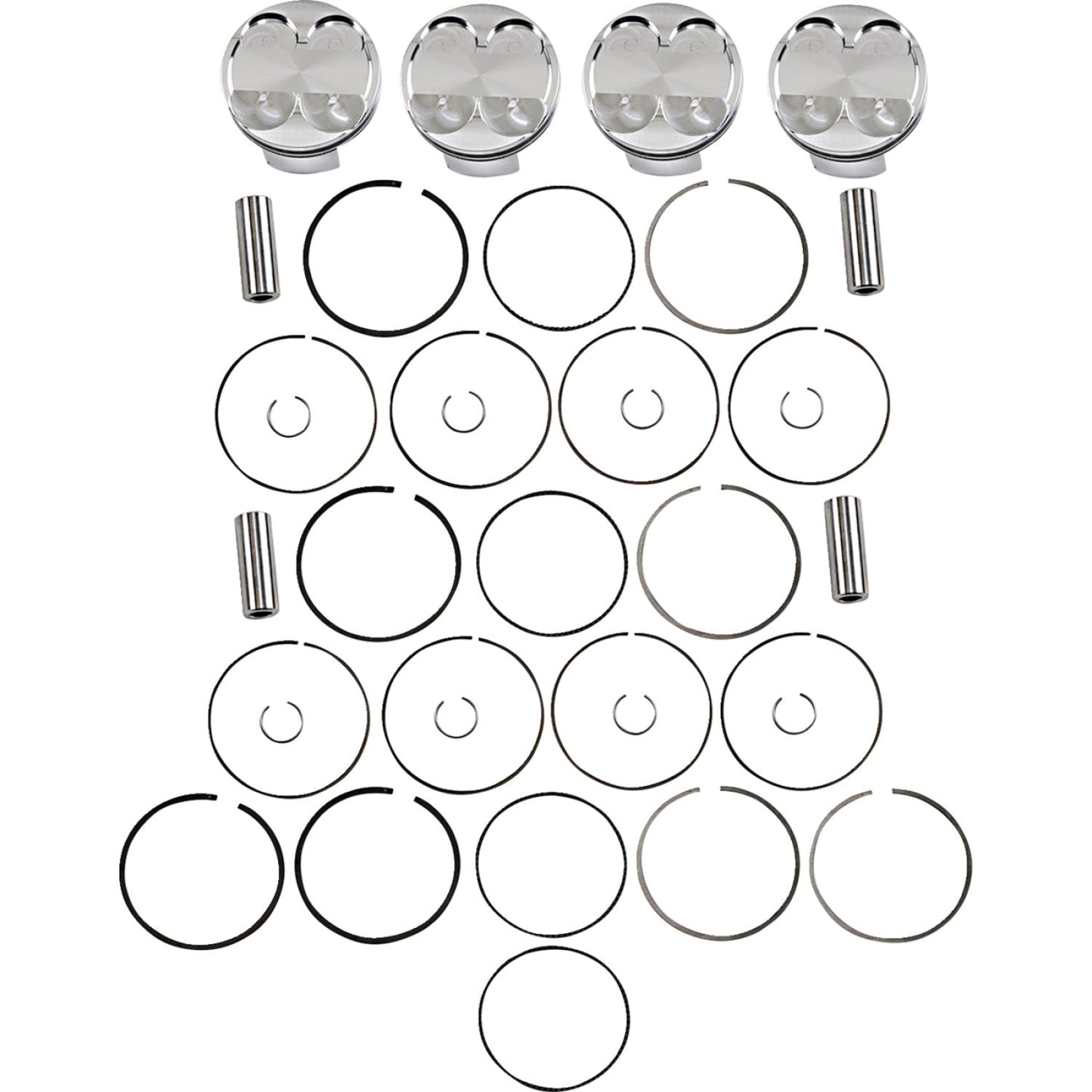JE Pistons Piston Kit 345193 | JE Pistons | Piston & Ring Kits