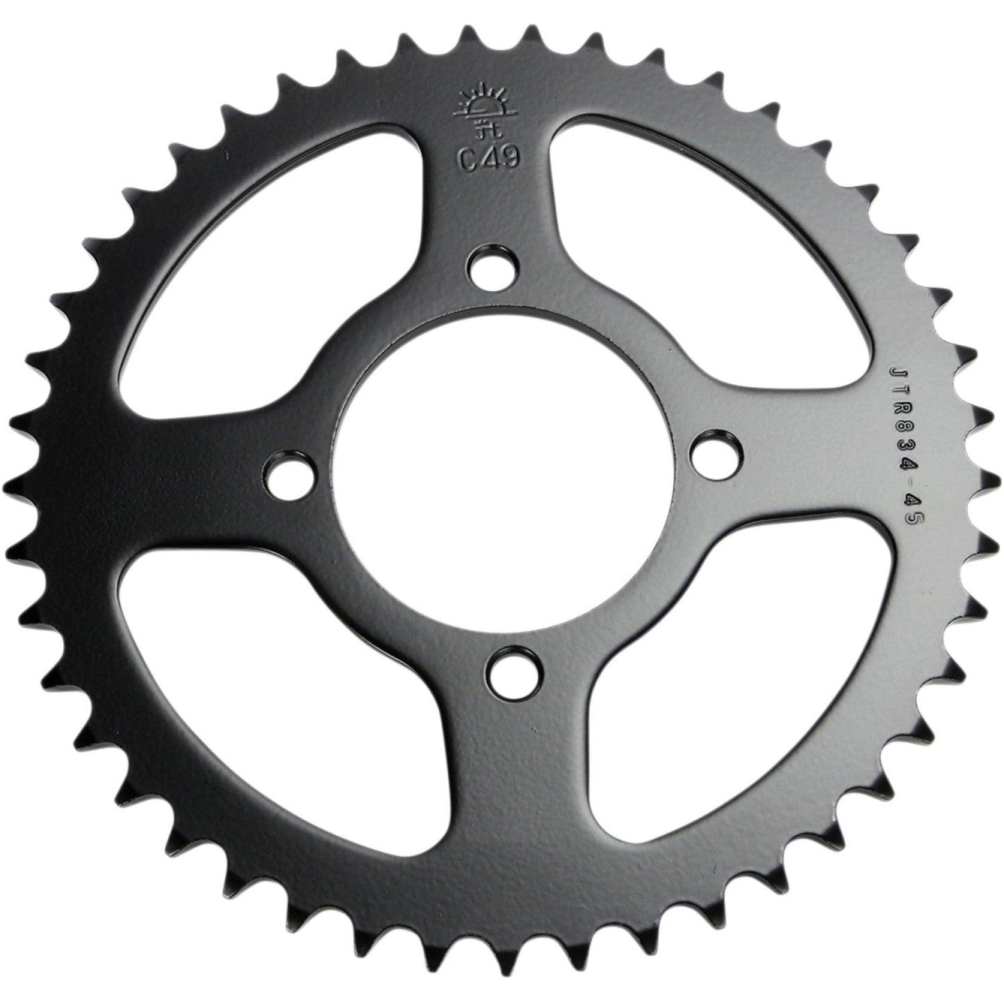 JT SPROCKETS Sprocket - Rear - Yamaha - 45-Tooth JTR834.45 by JT Rear Sprockets Steel Type