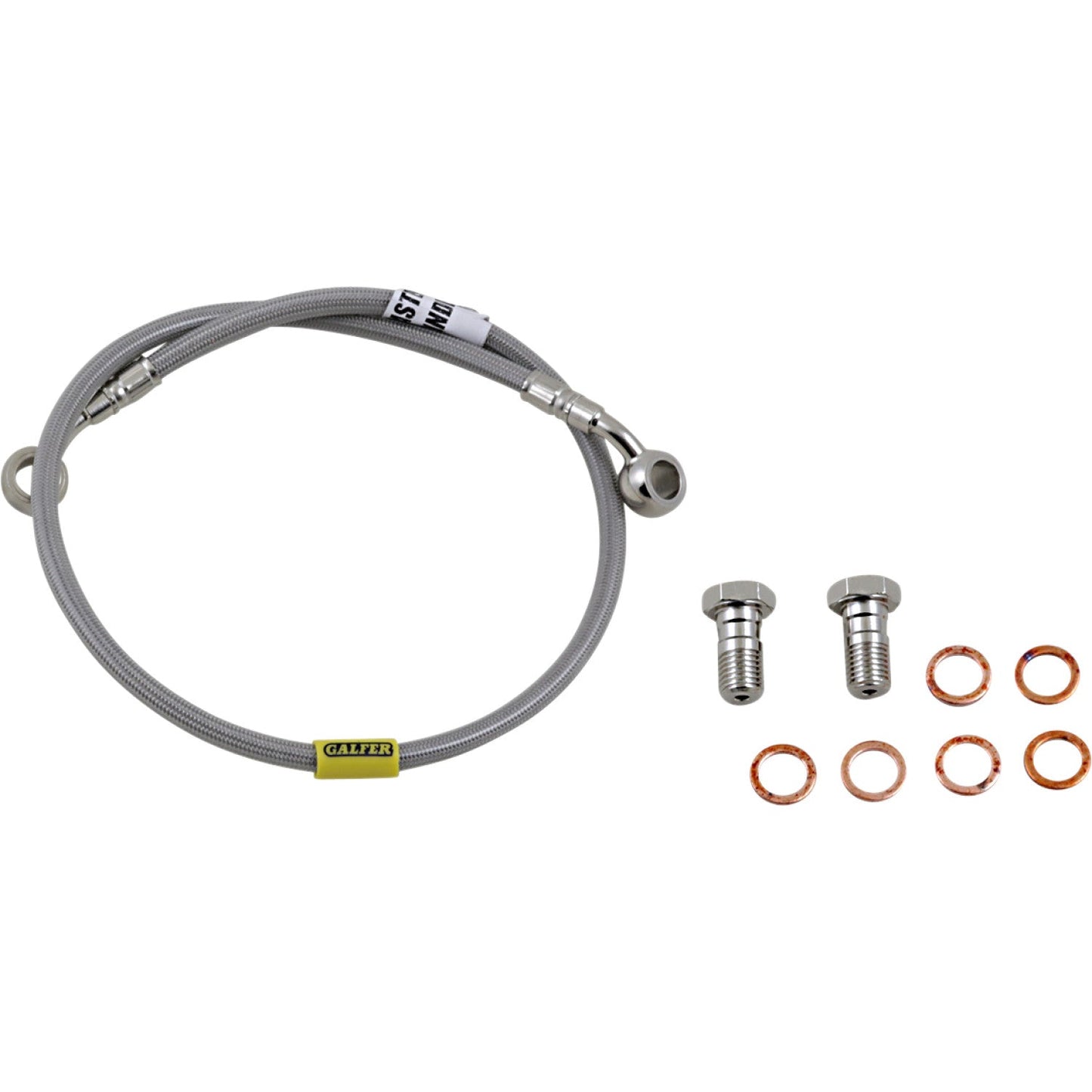Galfer Brake Line - Stainless Steel FK003D327R | Brake Lines Hoses Stainless Steel
