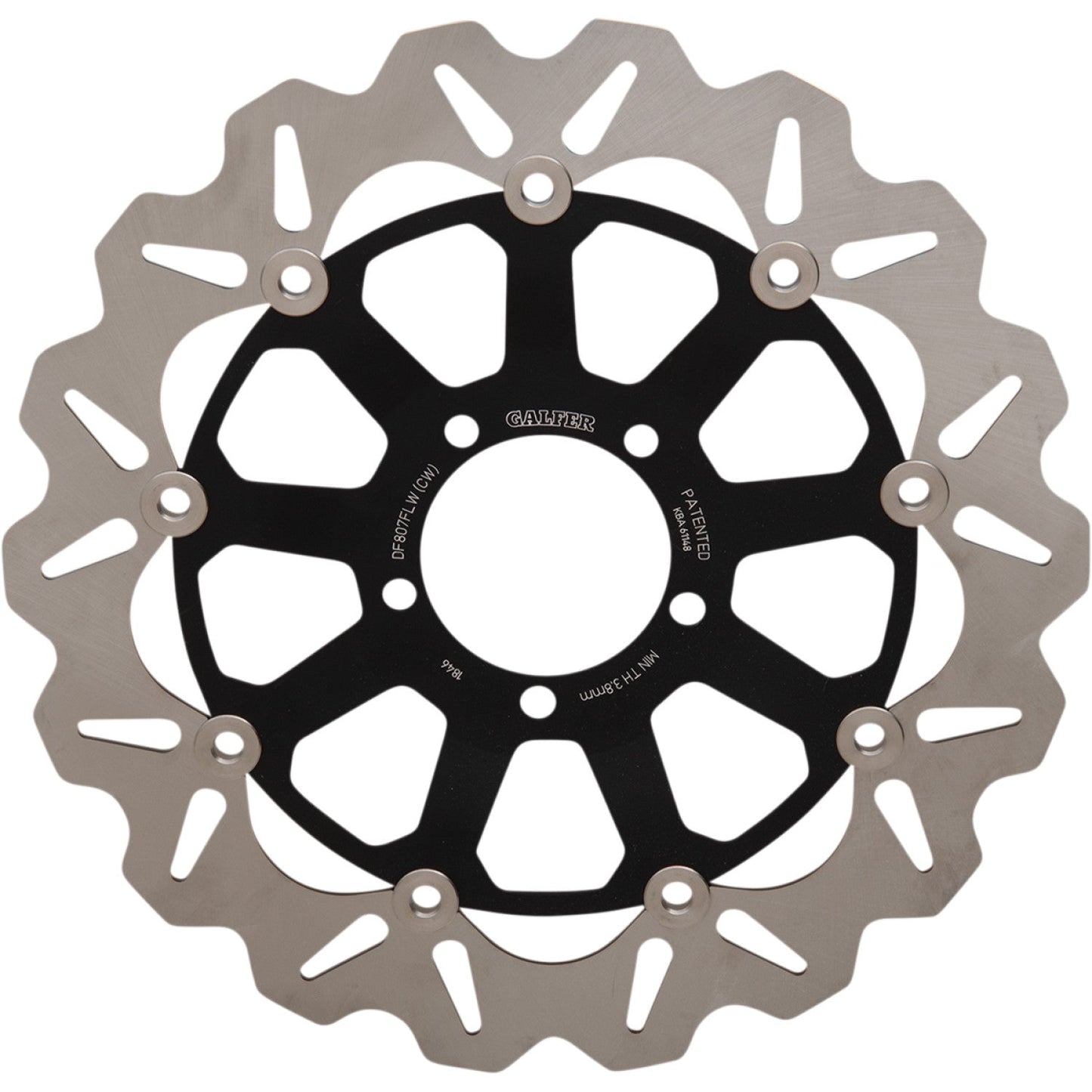 Galfer Front Rotor DF807CW | Brake Rotors Street