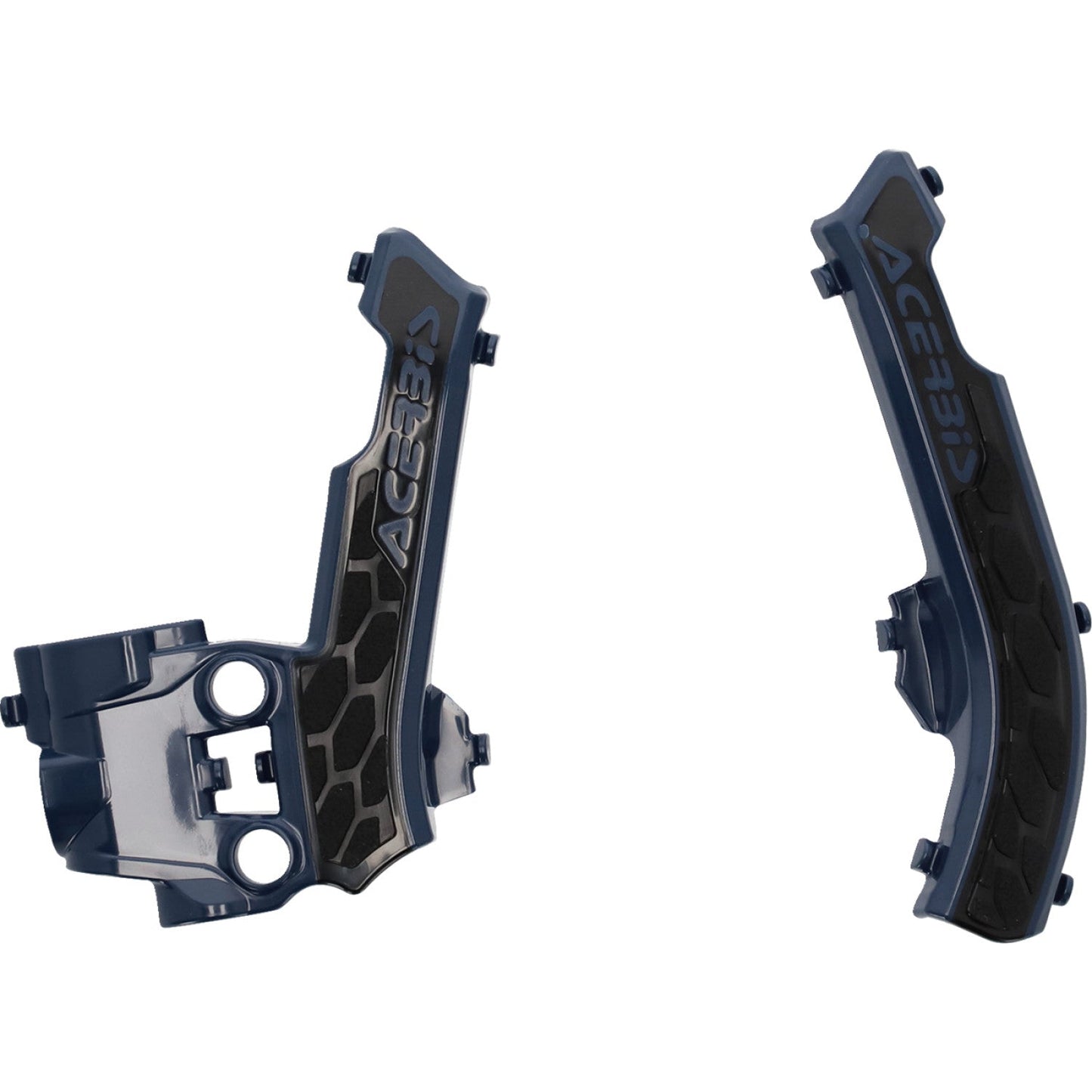 ACERBIS X-Grip Frame Guards - Blue/Black - Gas Gas | Husqvarna | KTM 2979611034