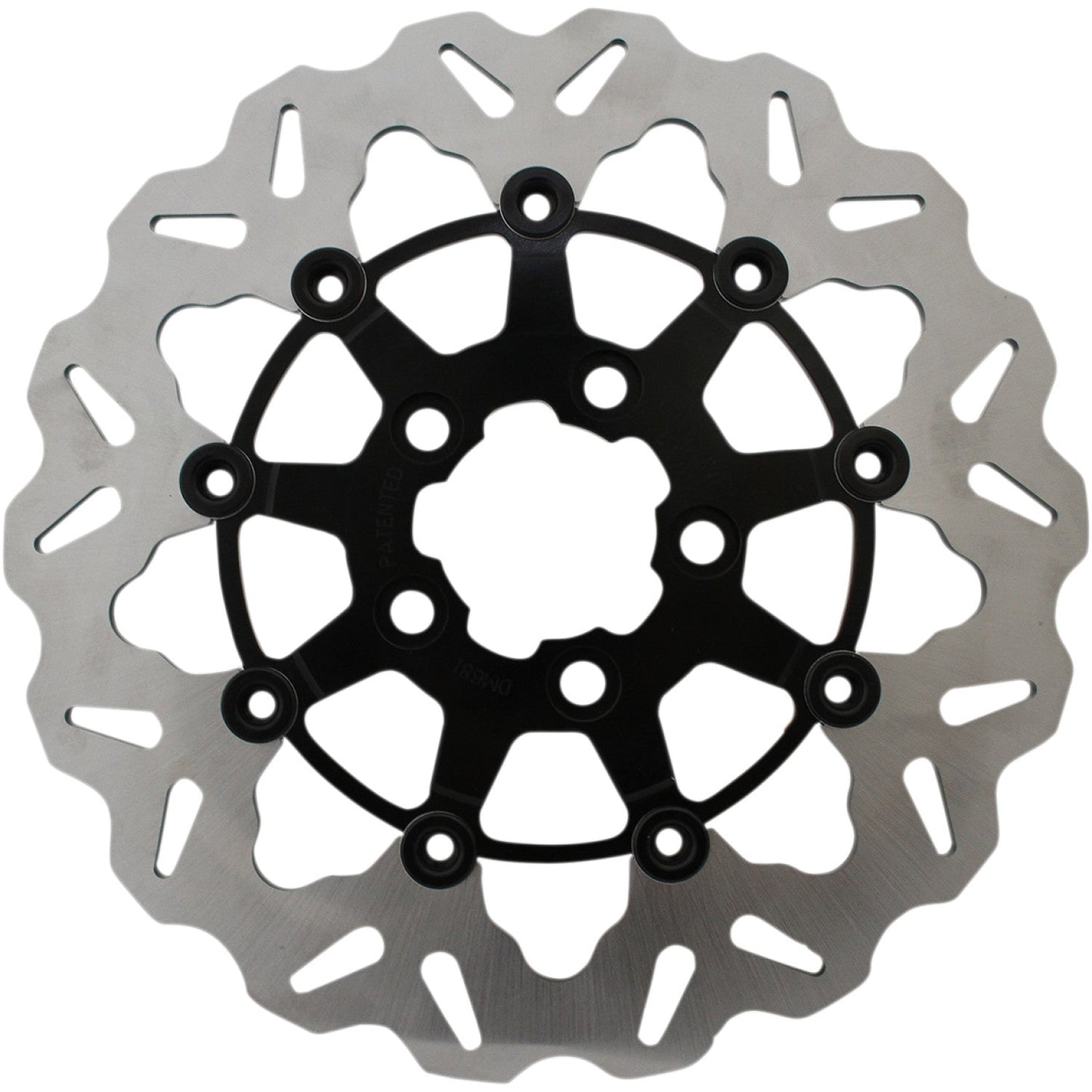 Galfer Wave? Brake Rotor - Rear - Black Carrier DF681CW-B | Brake Rotors Street