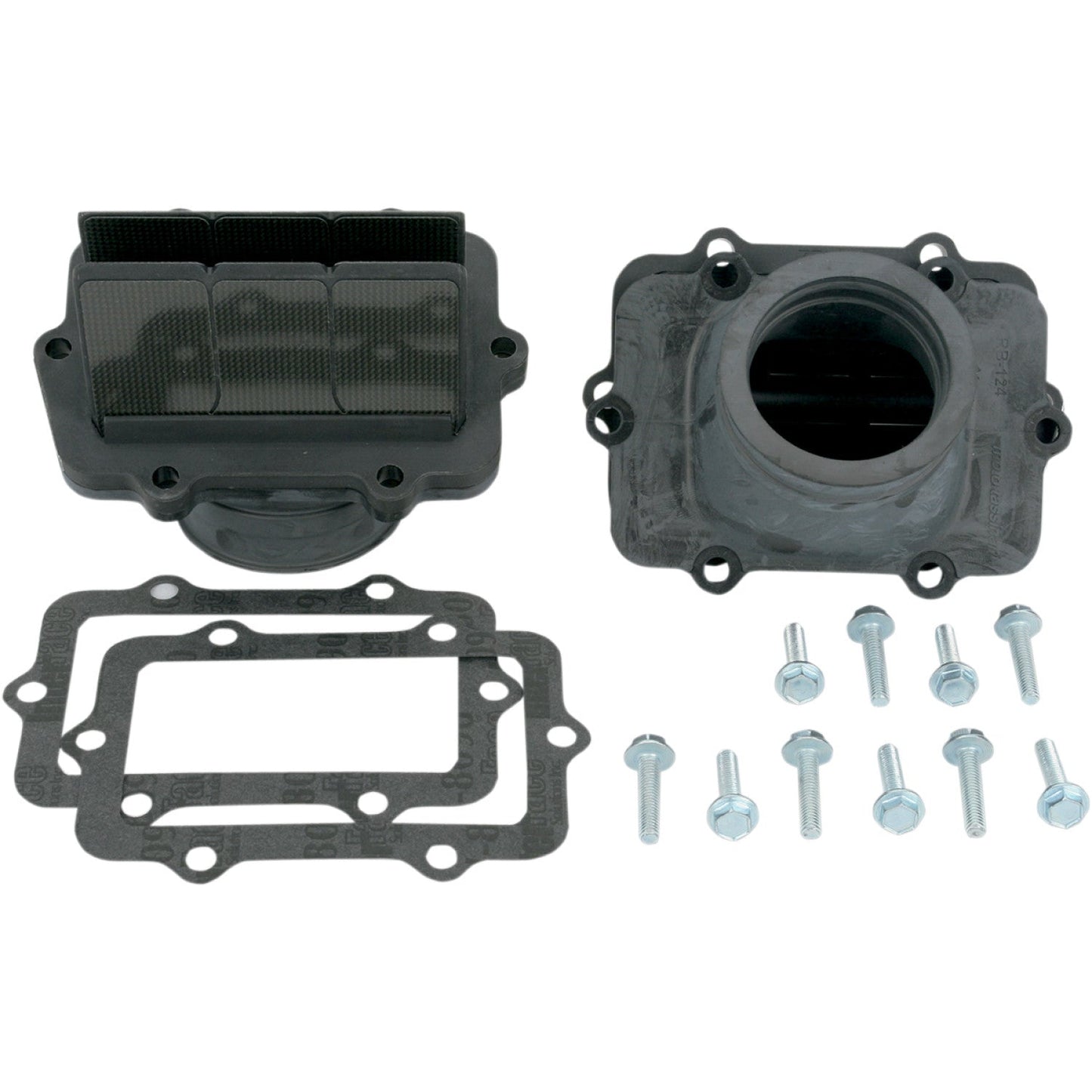 VFORCE/MOTO TASSINARI V-Force 3 Reed Valve Set with Intake Boot - Ski-Doo V3124-873B-2