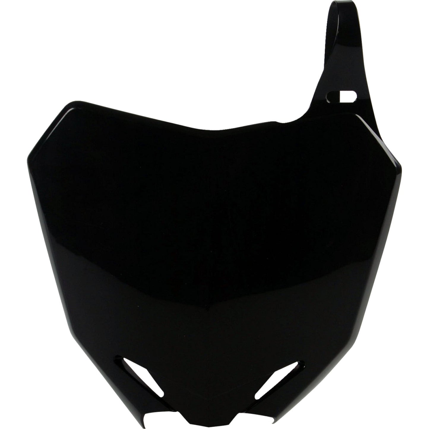 POLISPORT Number Plate - Black - RMZ 250/450 8659300003 by Polisport