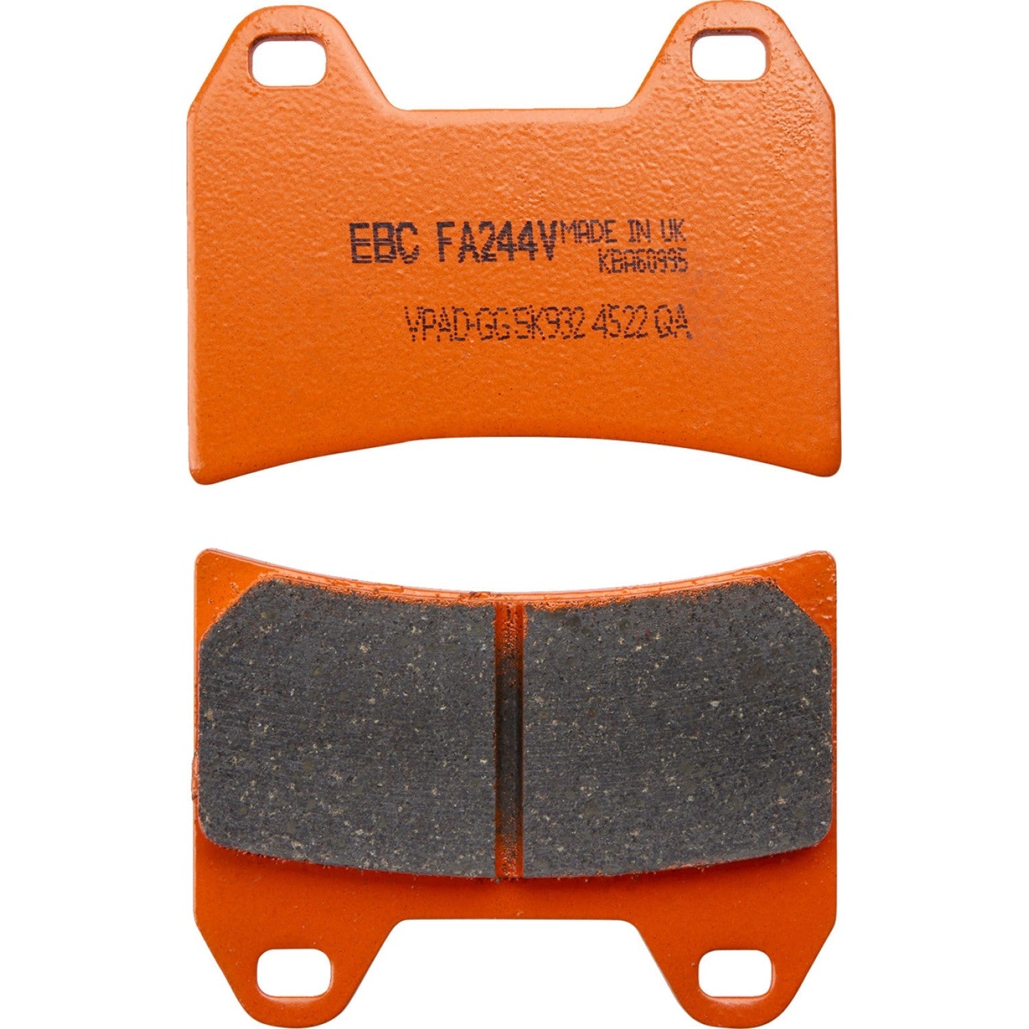 EBC Semi-Sintered Brake Pads - FA244V FA244V | Brake Pads Sintered Metal