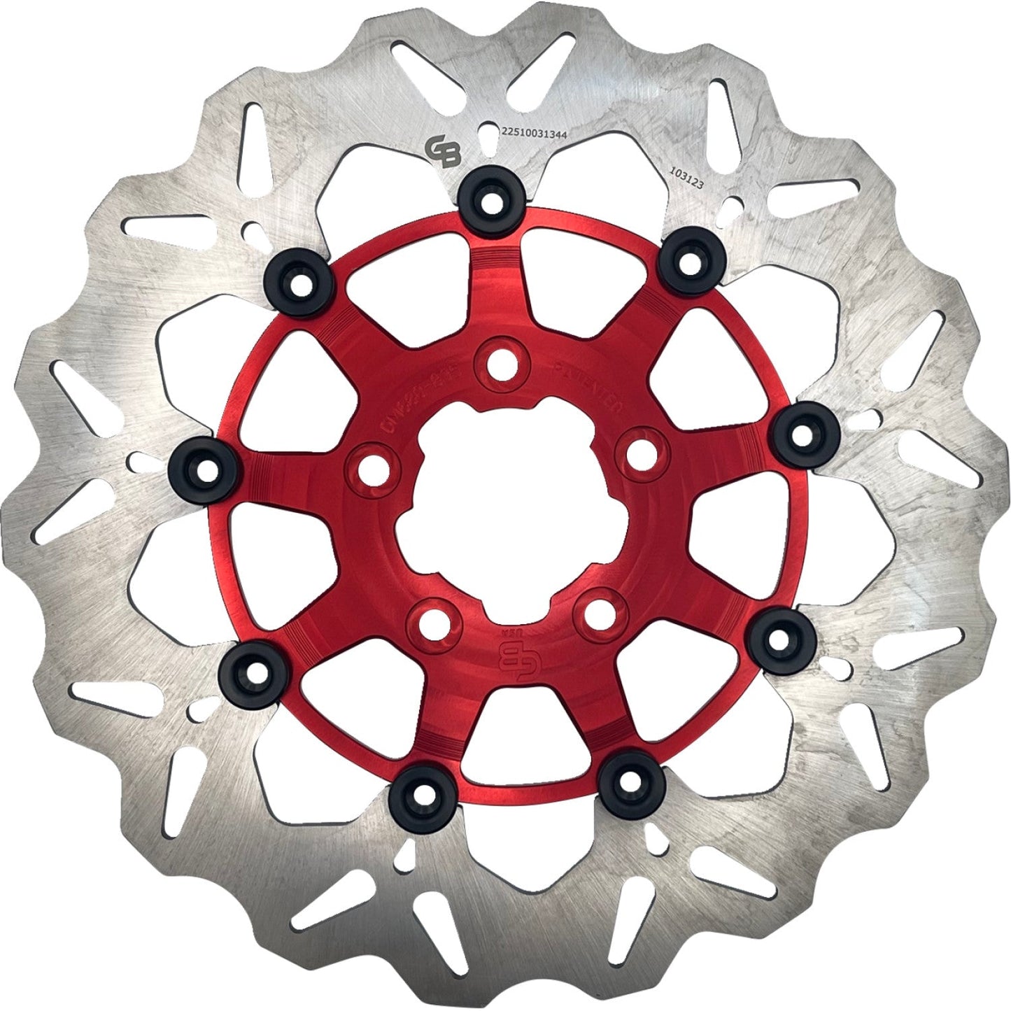 Galfer Brake Rotor - Front - Red DF680CW-R | Brake Rotors Street