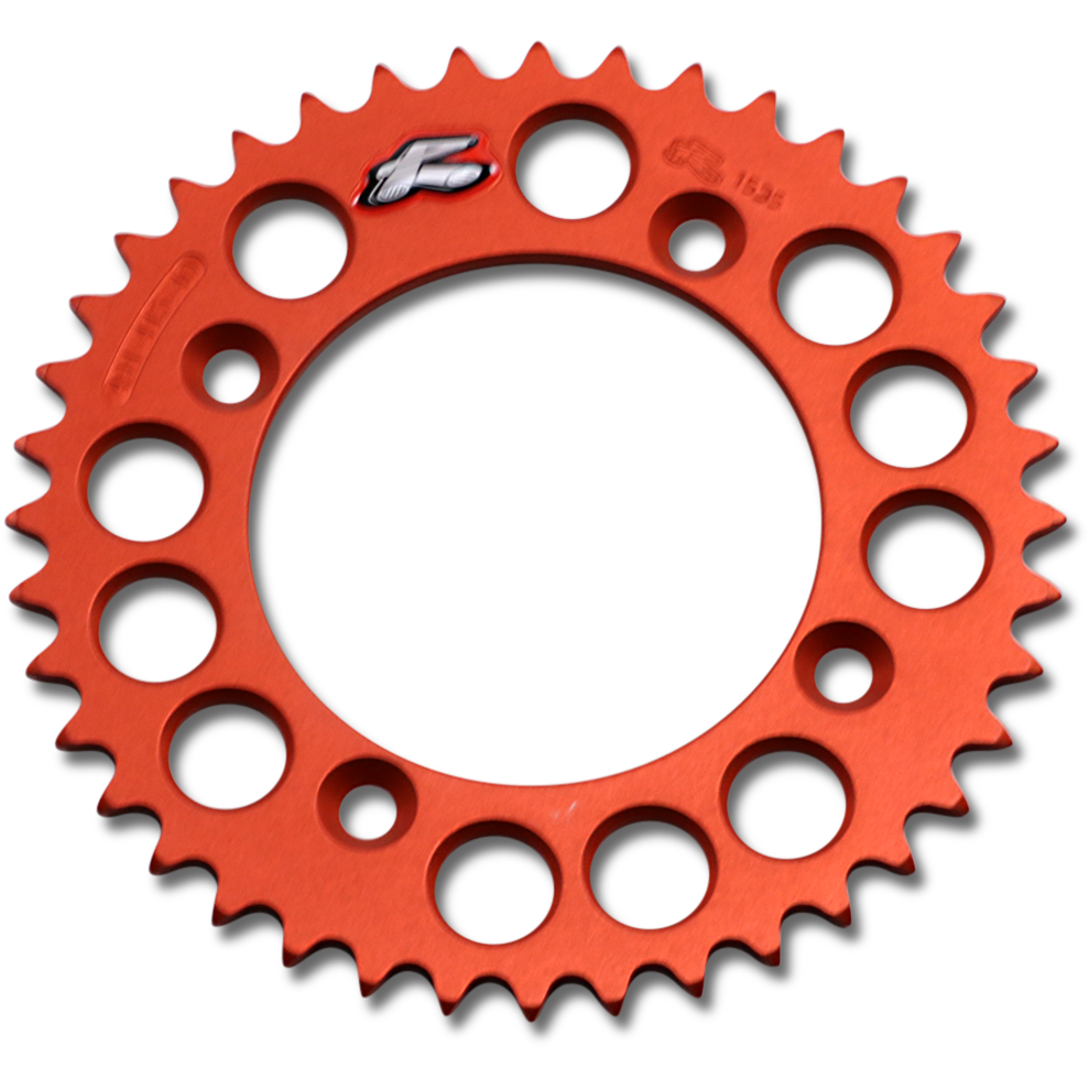Renthal Rear Sprocket - Orange - 40 Tooth 491--415-40P-OR
