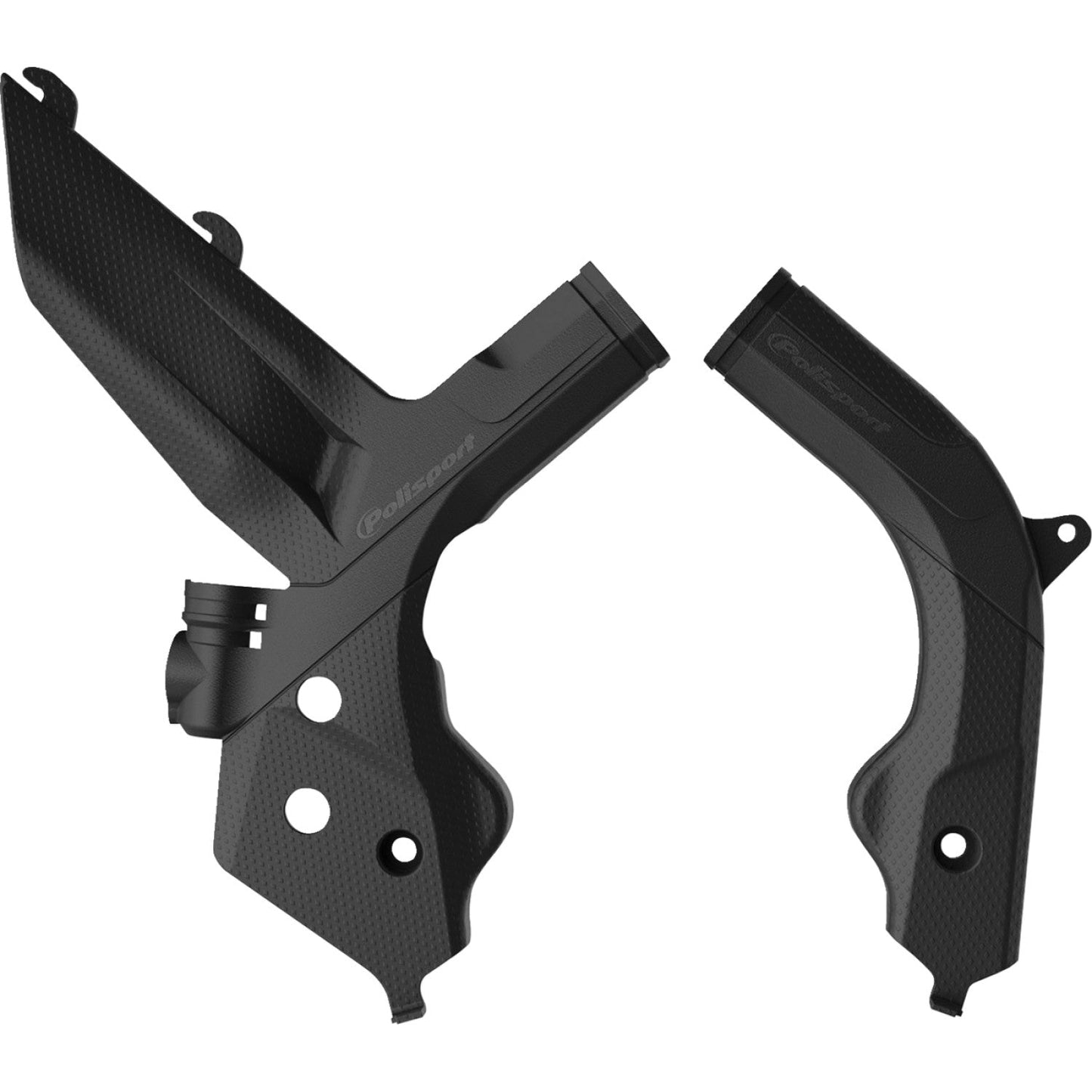 POLISPORT Frame Guards - Black - KTM 8472900001 by Polisport