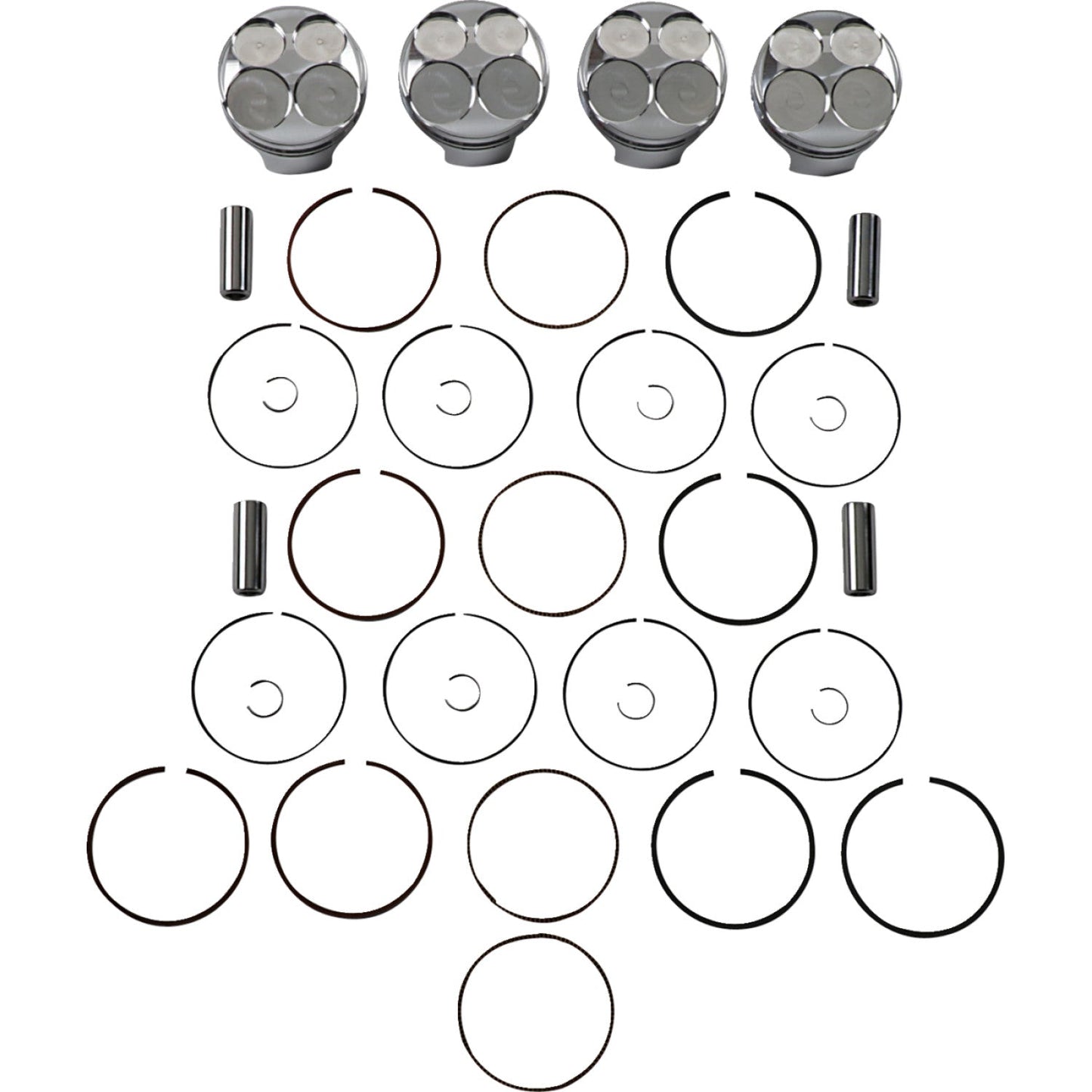 JE Pistons Piston Kit 262277 | JE Pistons | Piston & Ring Kits