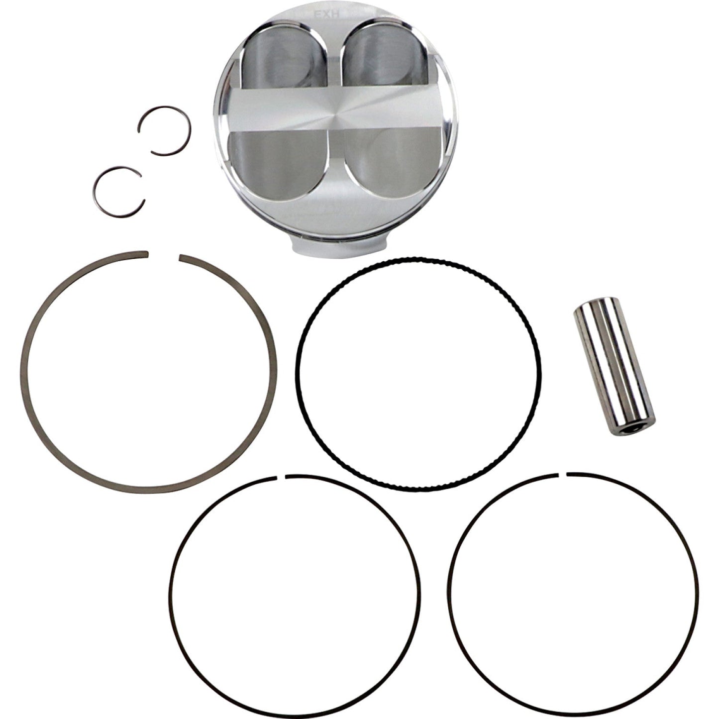 JE Pistons Piston Kit - 13.5:1 - Kawasaki 284856 | JE Pistons | Piston & Ring Kits