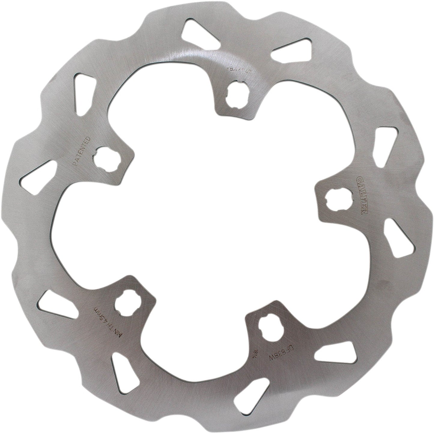 Galfer Wave? Brake Rotor - Front - Solid Mount DF838W | Brake Rotors Street