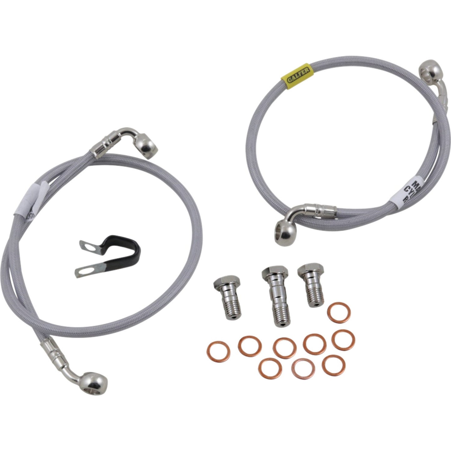 Galfer Brake Line - Stainless Steel FK003D765-2 | Brake Lines Hoses Stainless Steel